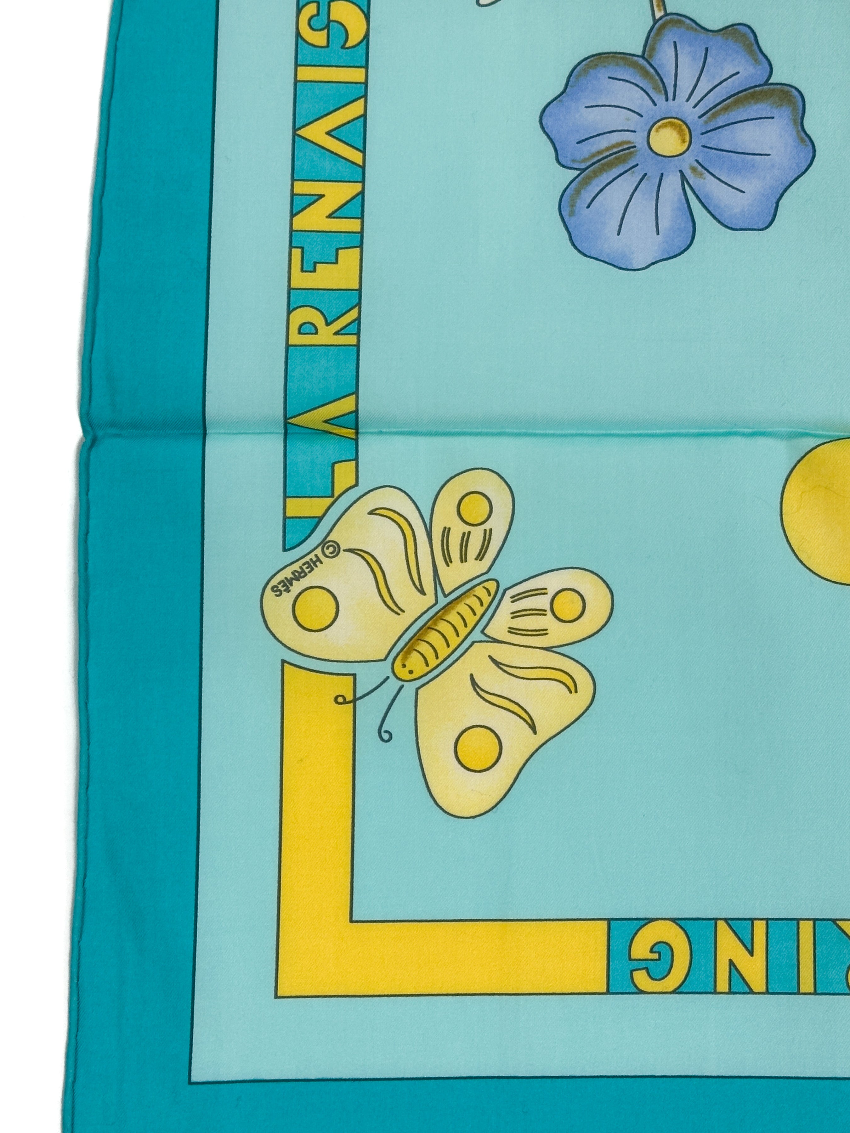 Hermès Les Printemps Cotton 70
