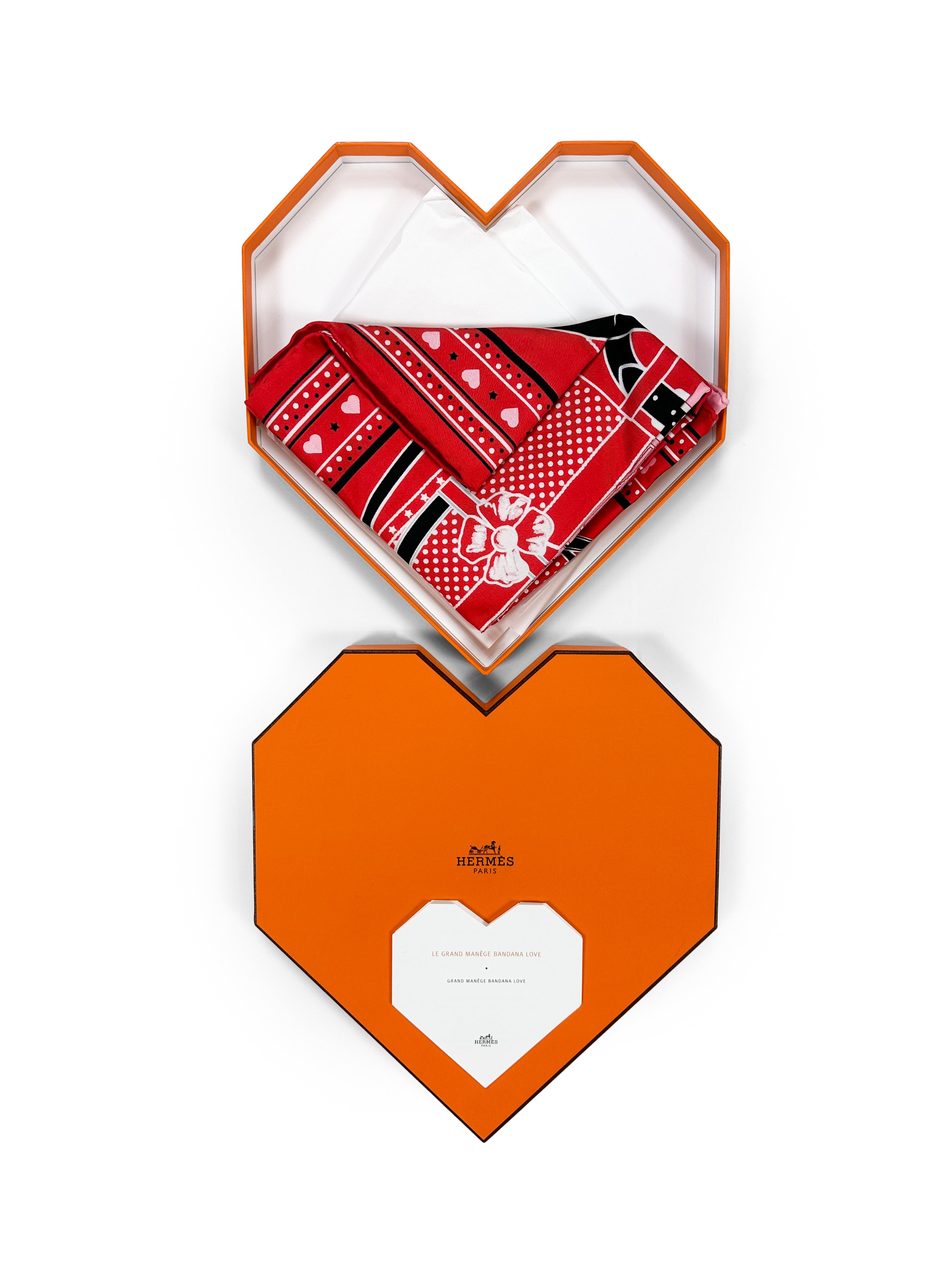 Hermès Le Grand Manege Bandana Love 70