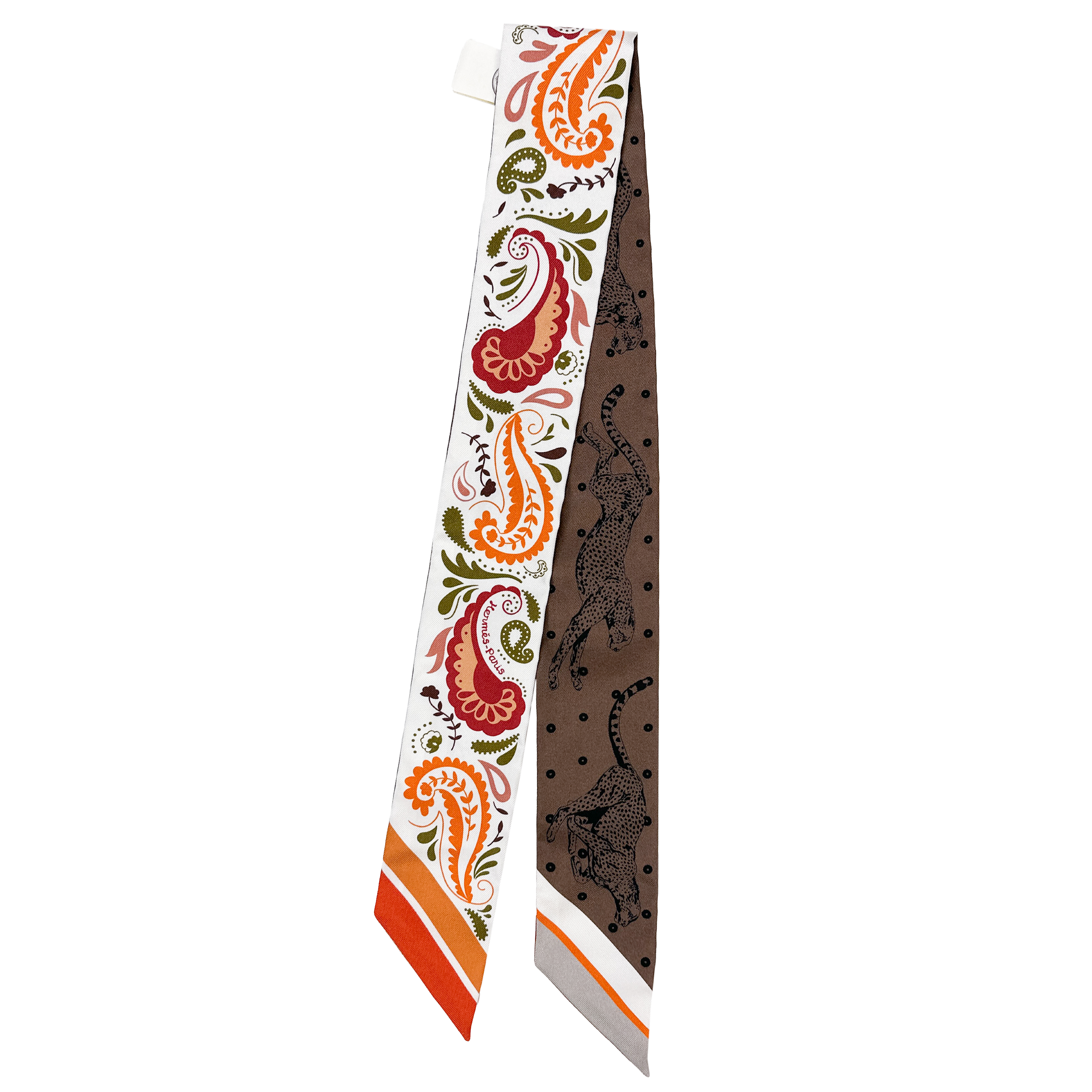 Hermès Guépards Bandana Twilly
