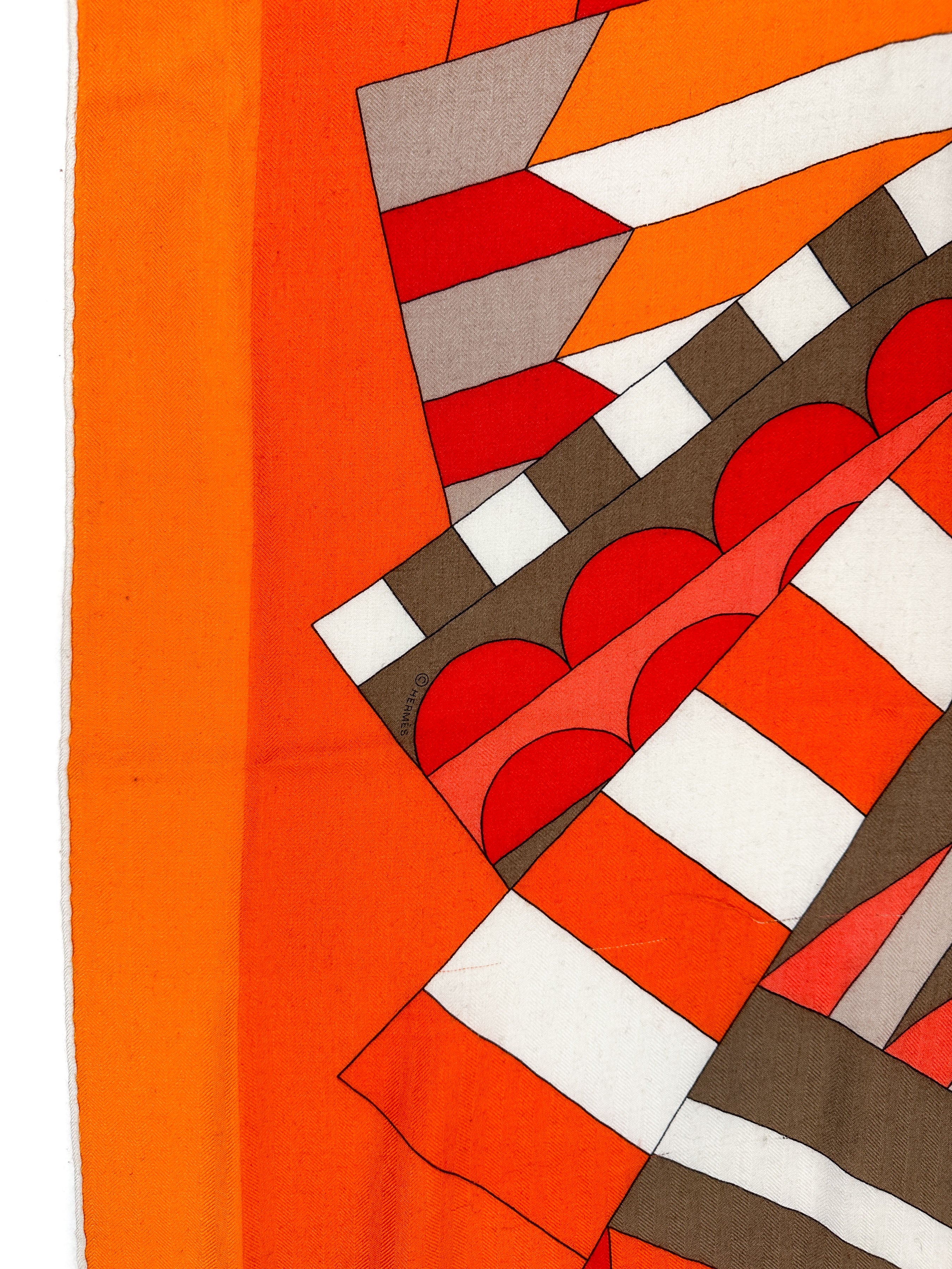 Hermès Cheval de Fête Cashmere Silk 140