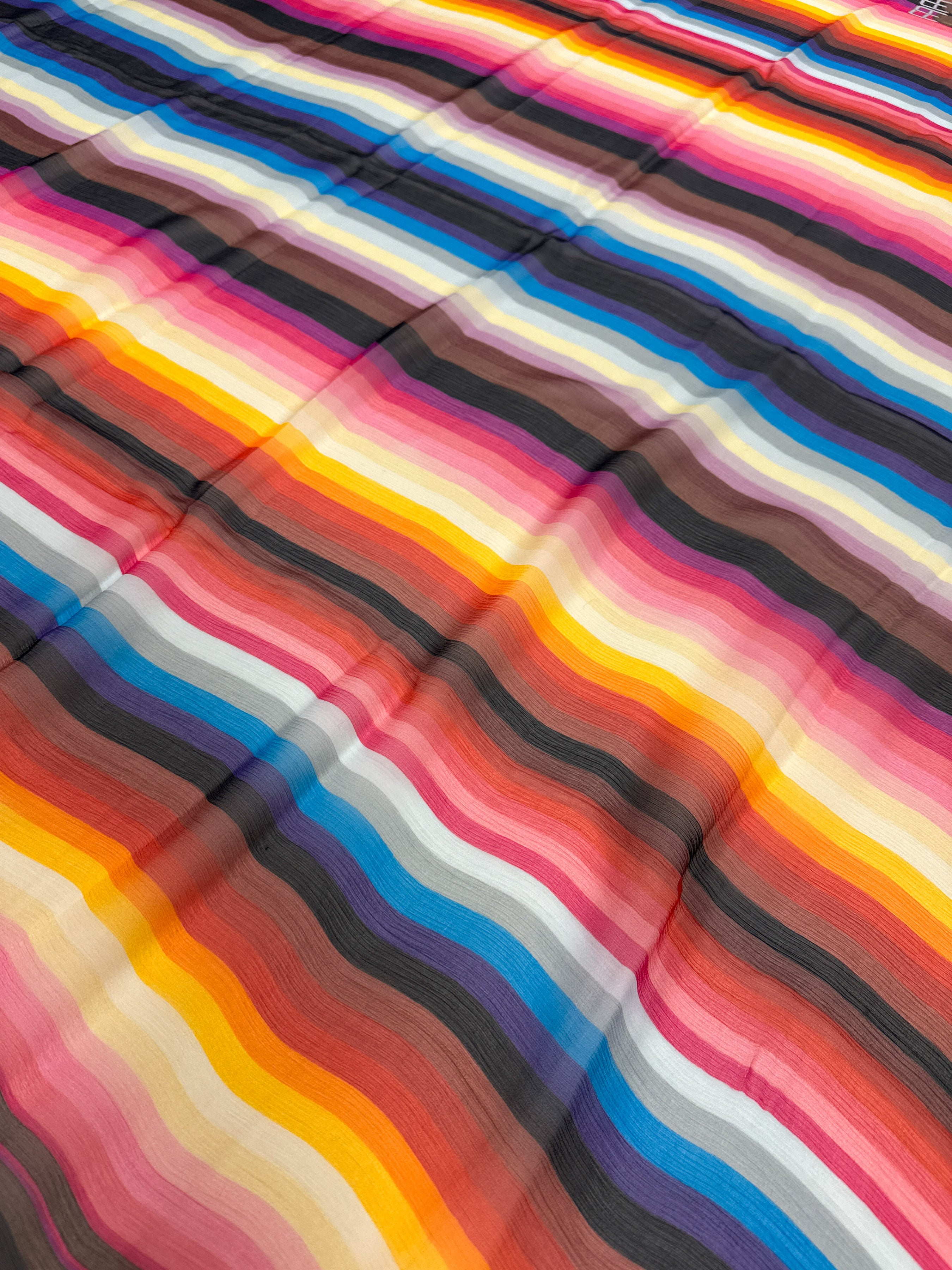 Hermès Rayures Mexicaines Mousseline 140