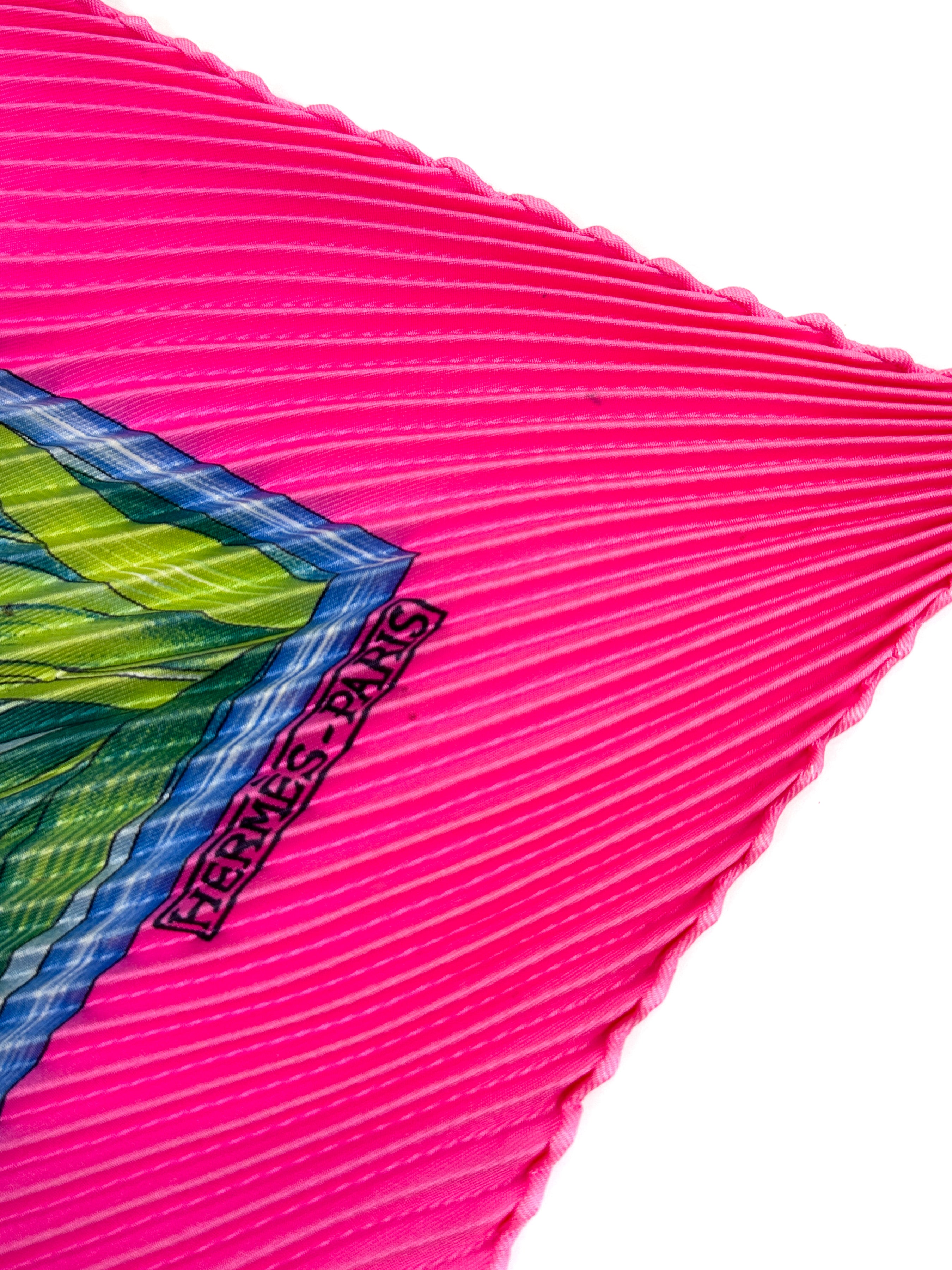 Hermès Giverny Plissé 90