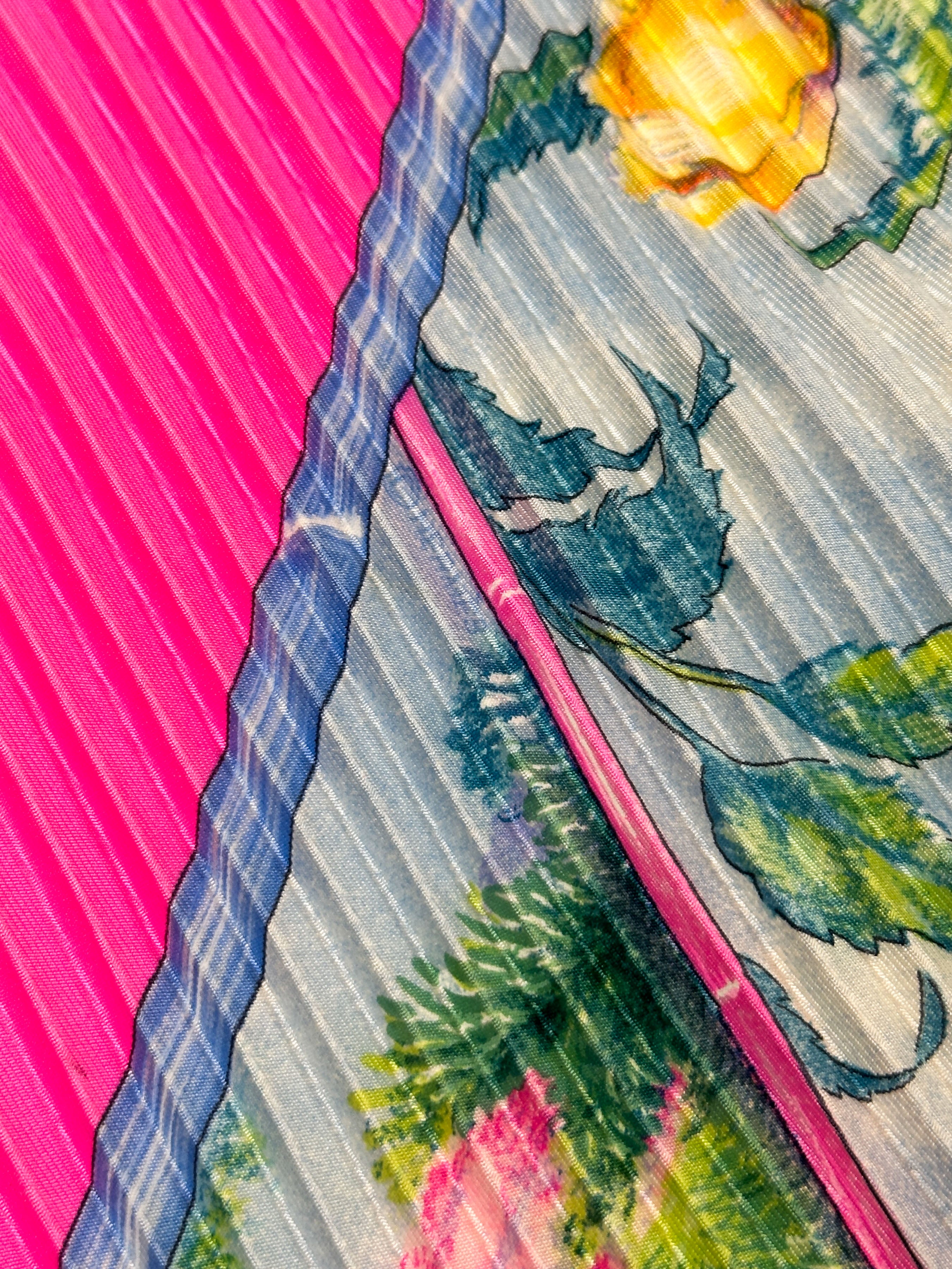 Hermès Giverny Plissé 90