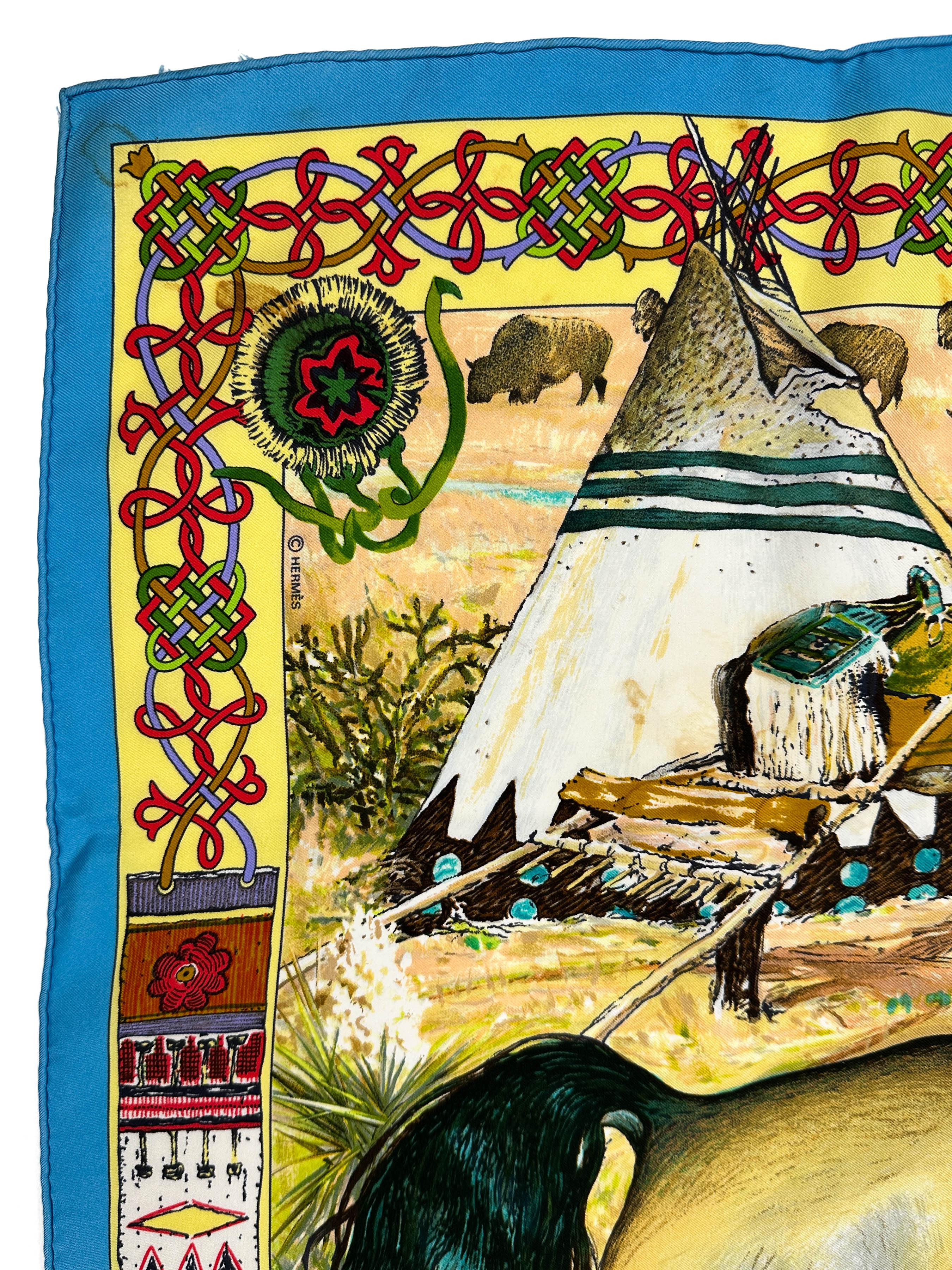 Hermès Les Cheyennes First Edition 90