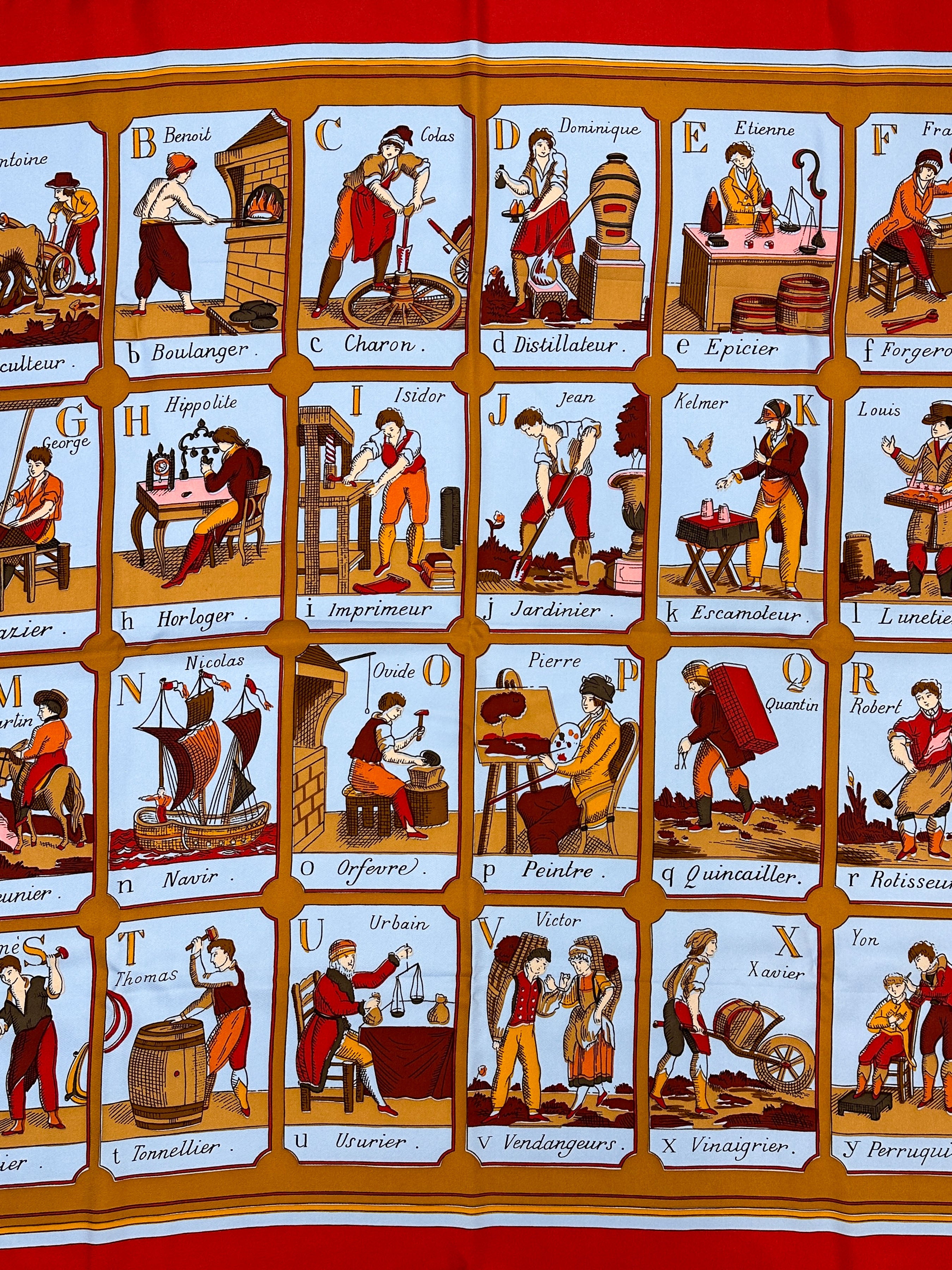 Hermès L'alphabet des Métiers 90