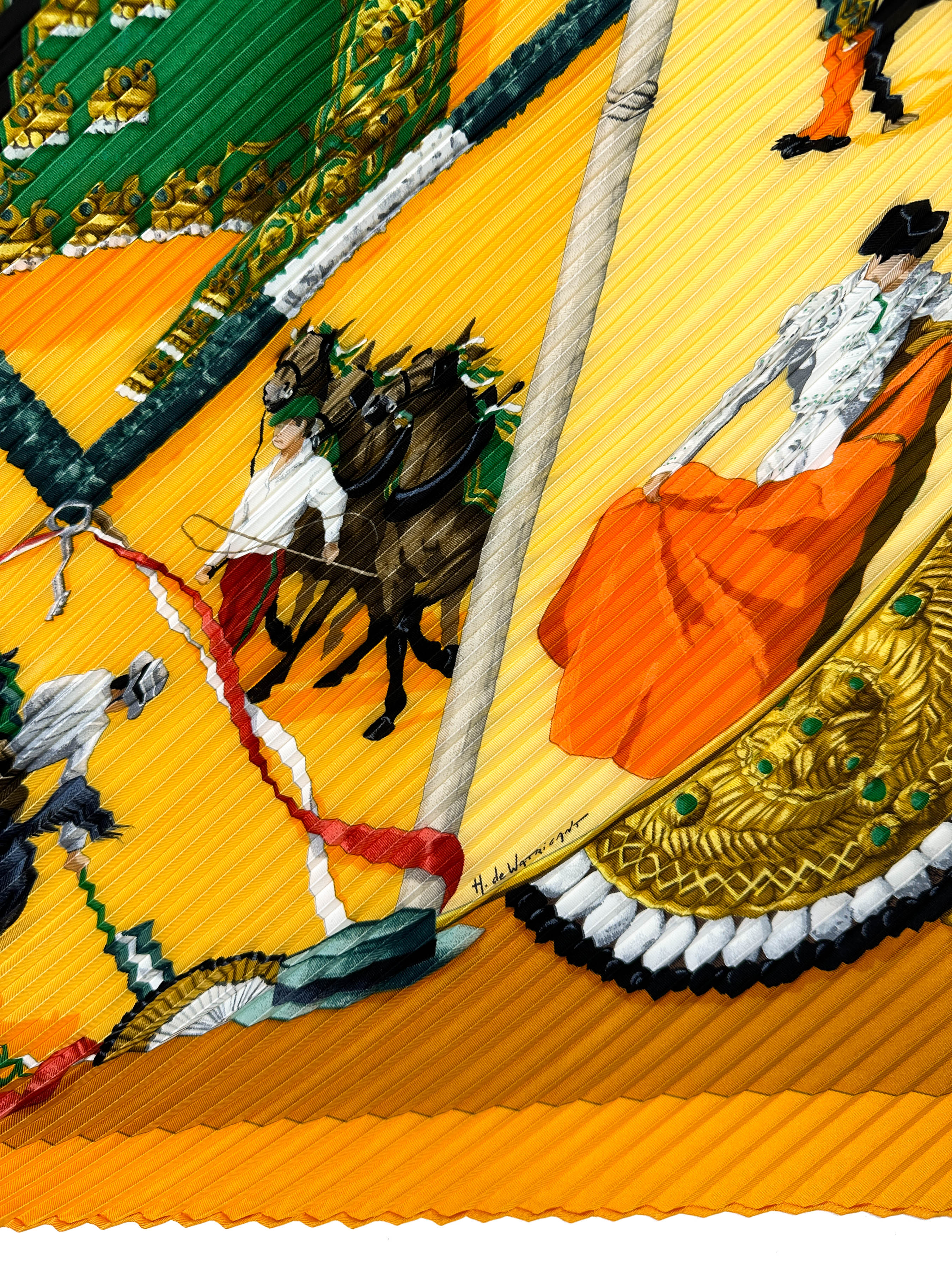 Hermès Plaza de Toros Plissé 90