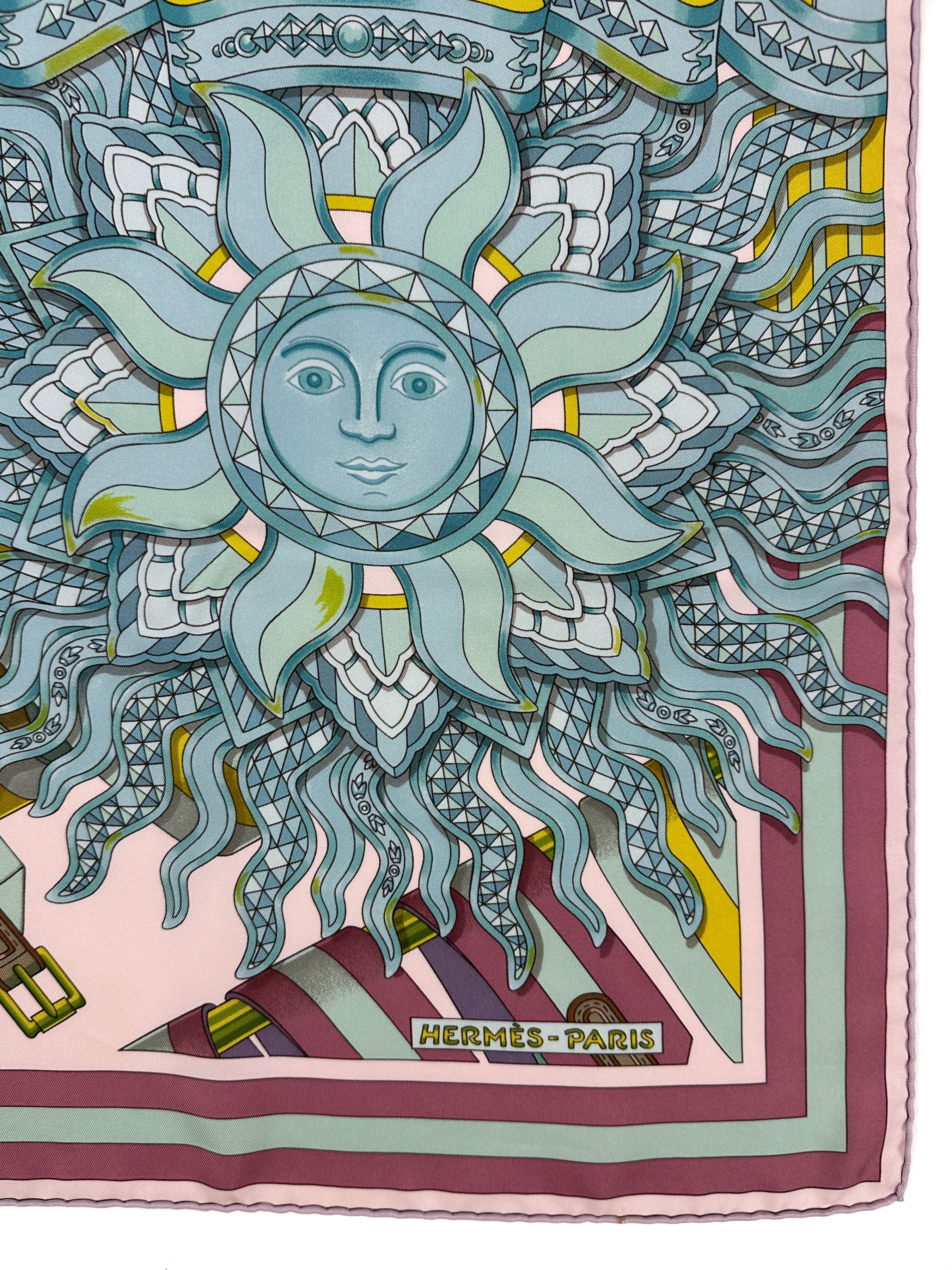 Hermès Les Sangles de Phoebus 90