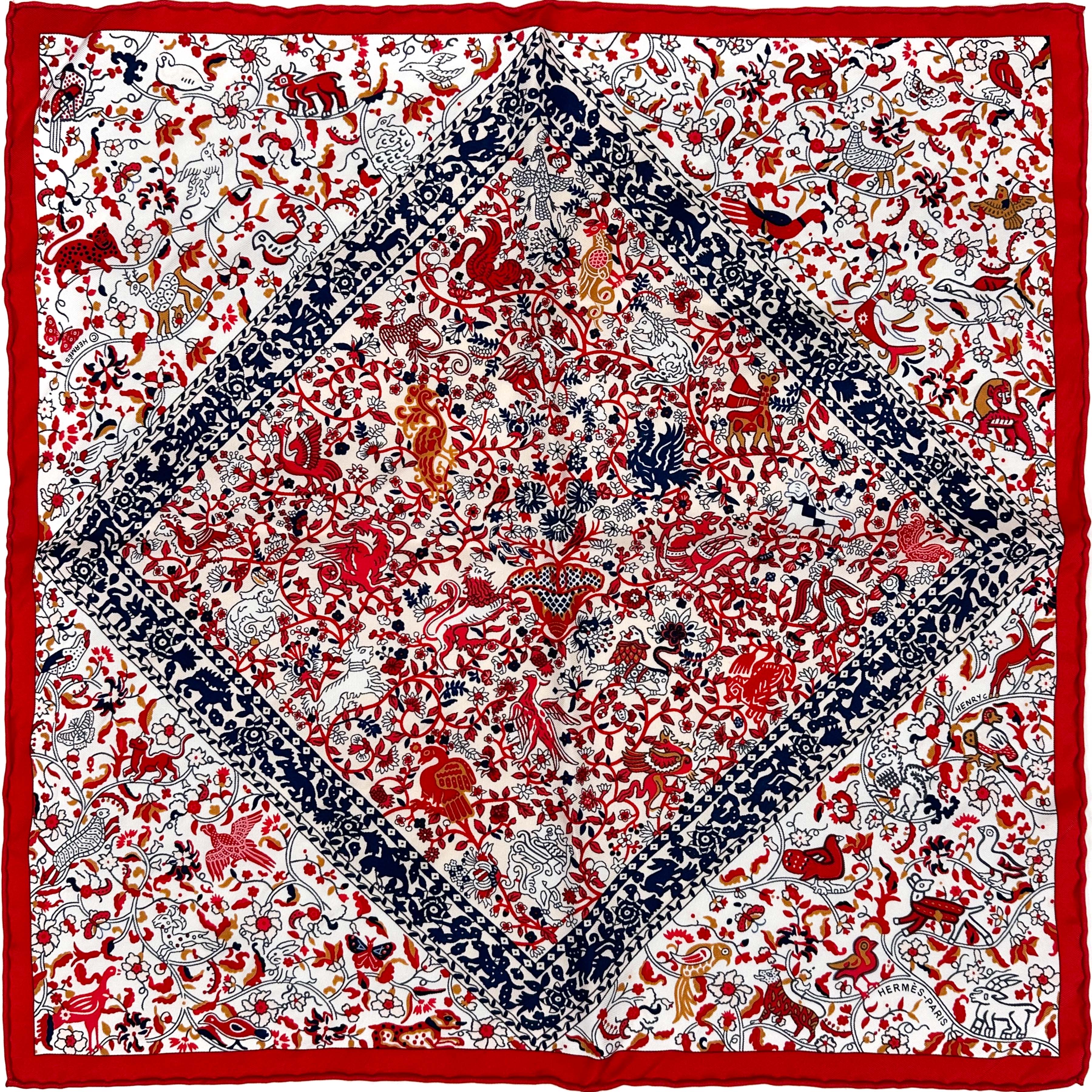 Hermès Jardins de Soie 45