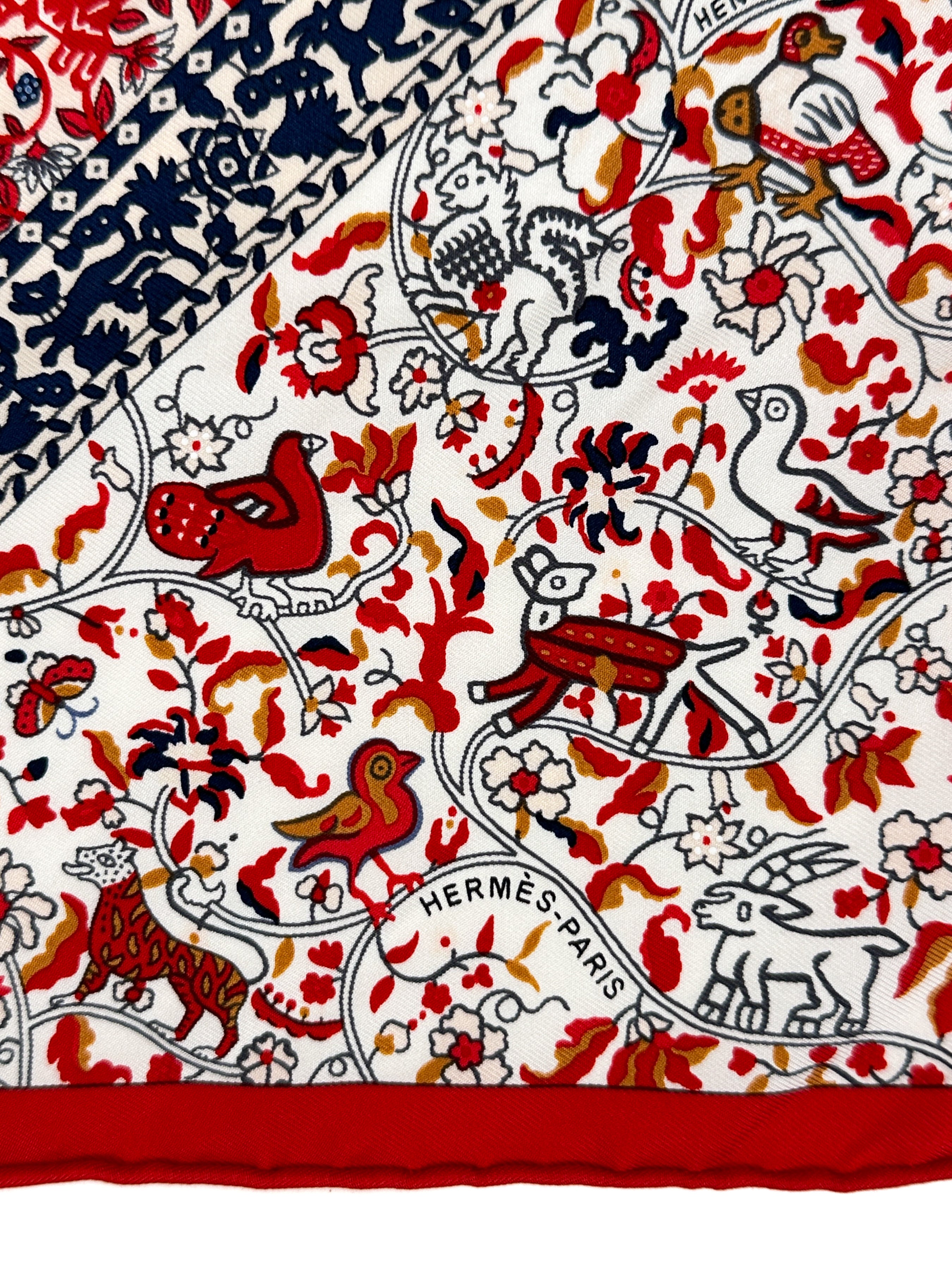 Hermès Jardins de Soie 45