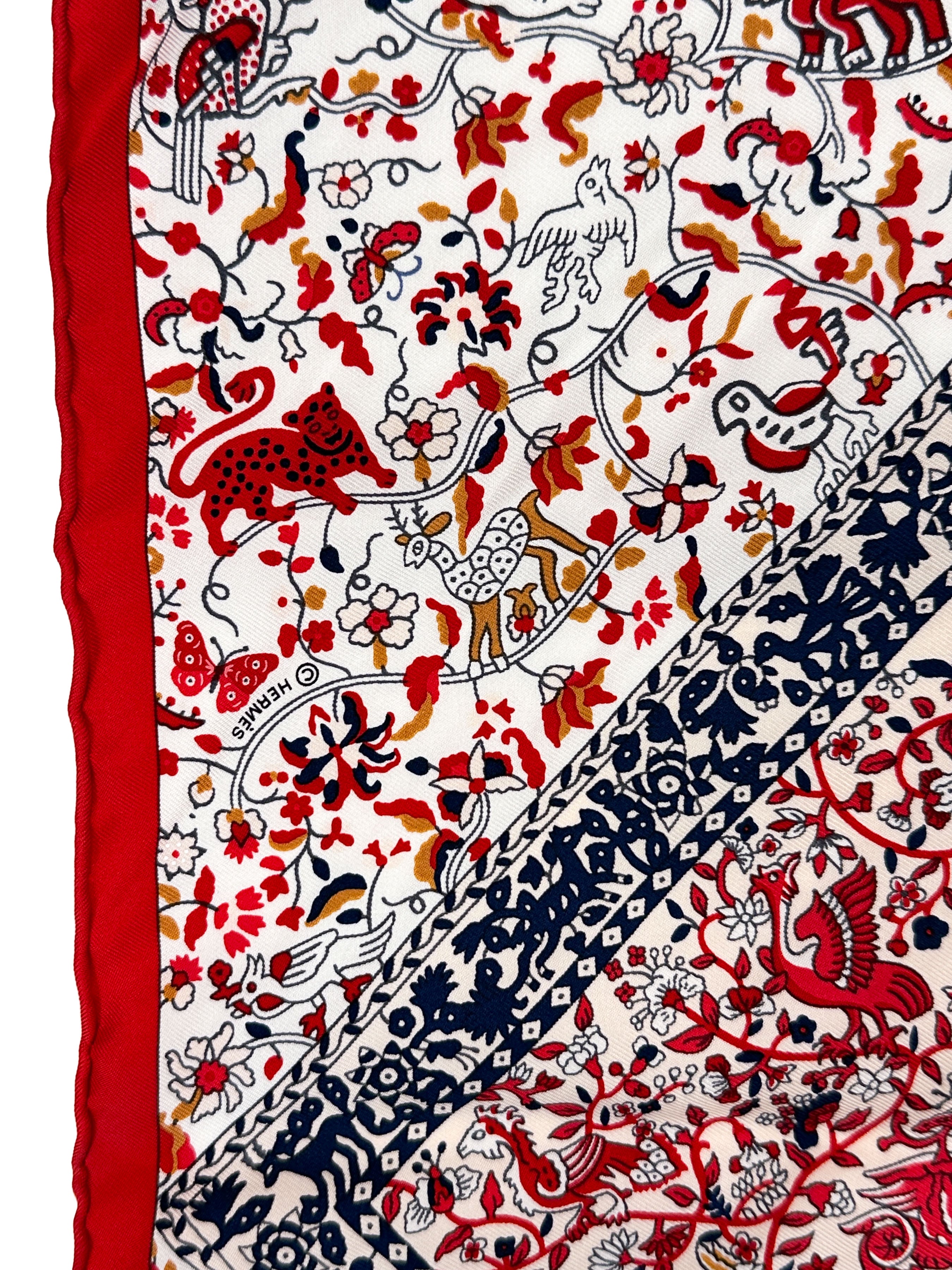 Hermès Jardins de Soie 45