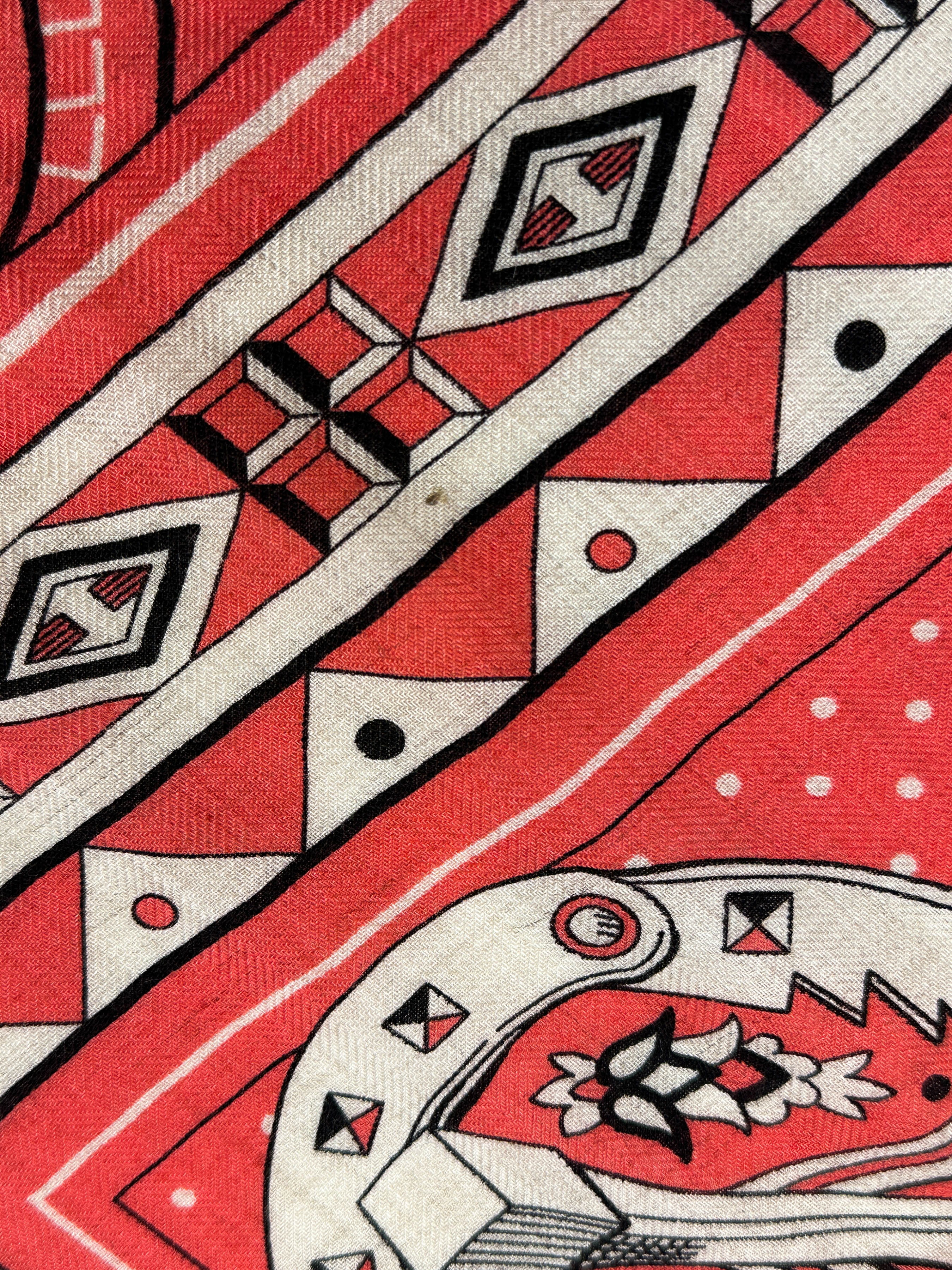 Hermès Cheval de Coeur Bandana Cashmere Silk 140