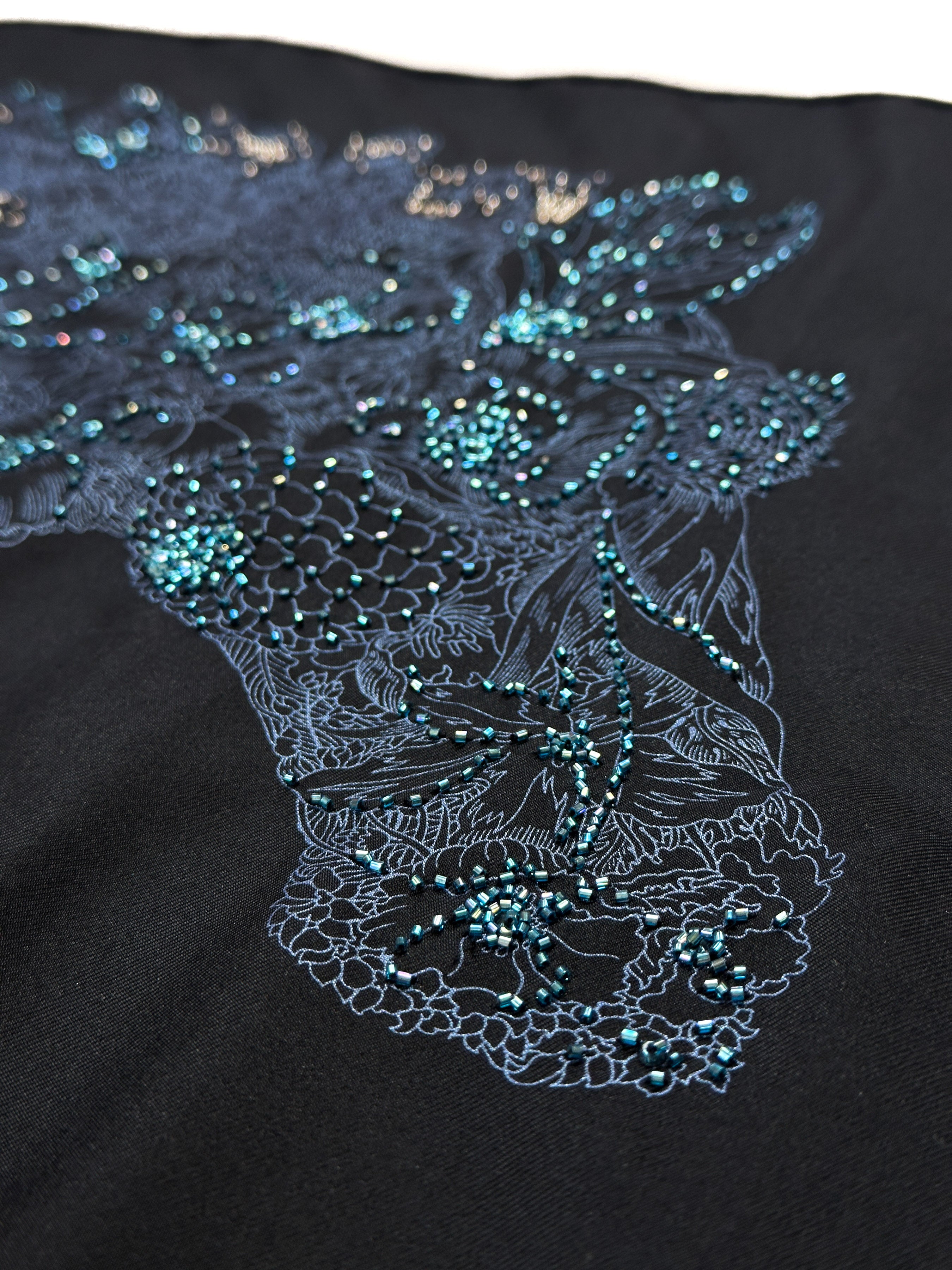 Hermès Robe Légère Beaded Exceptional 90