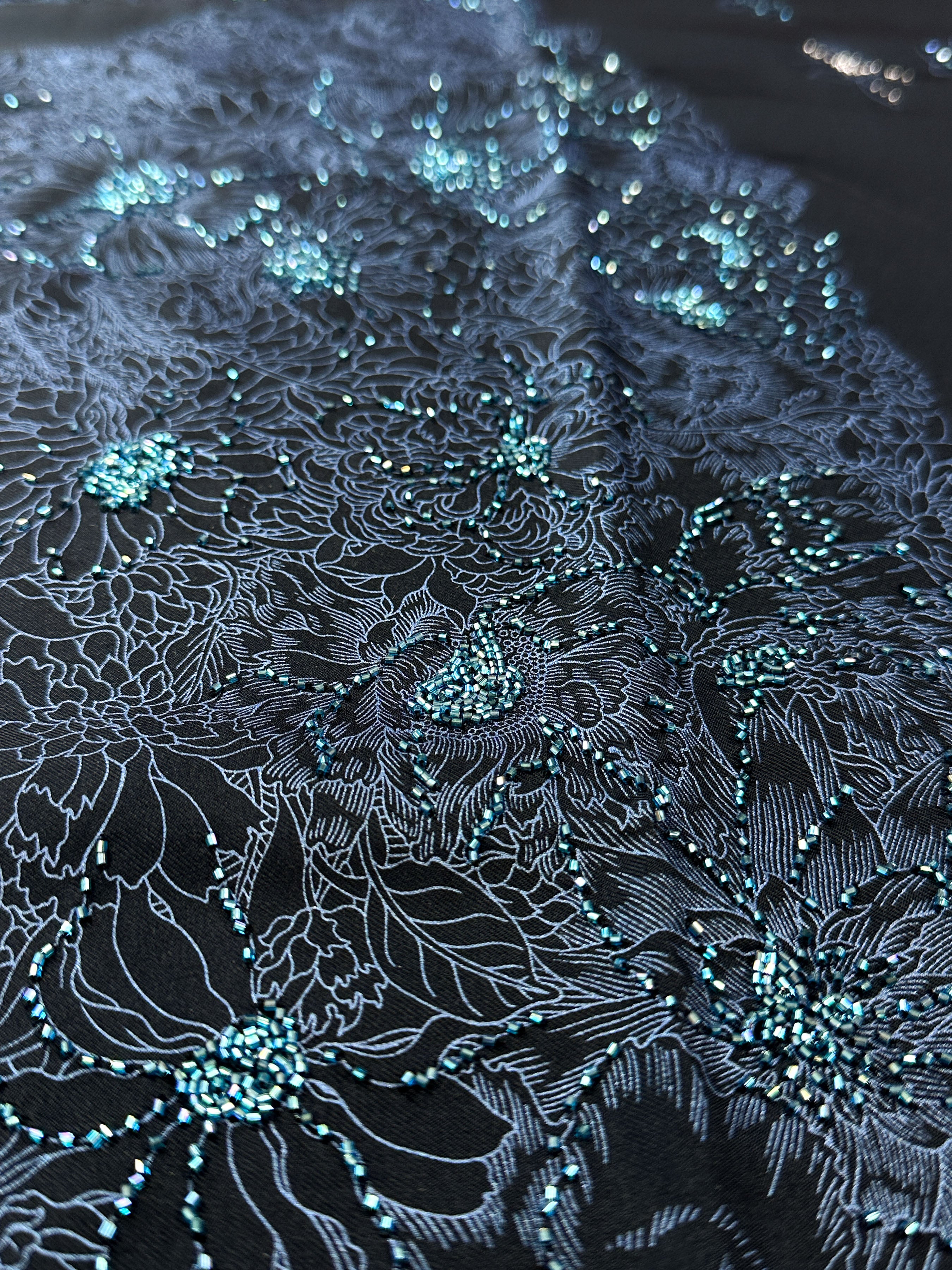 Hermès Robe Légère Beaded Exceptional 90