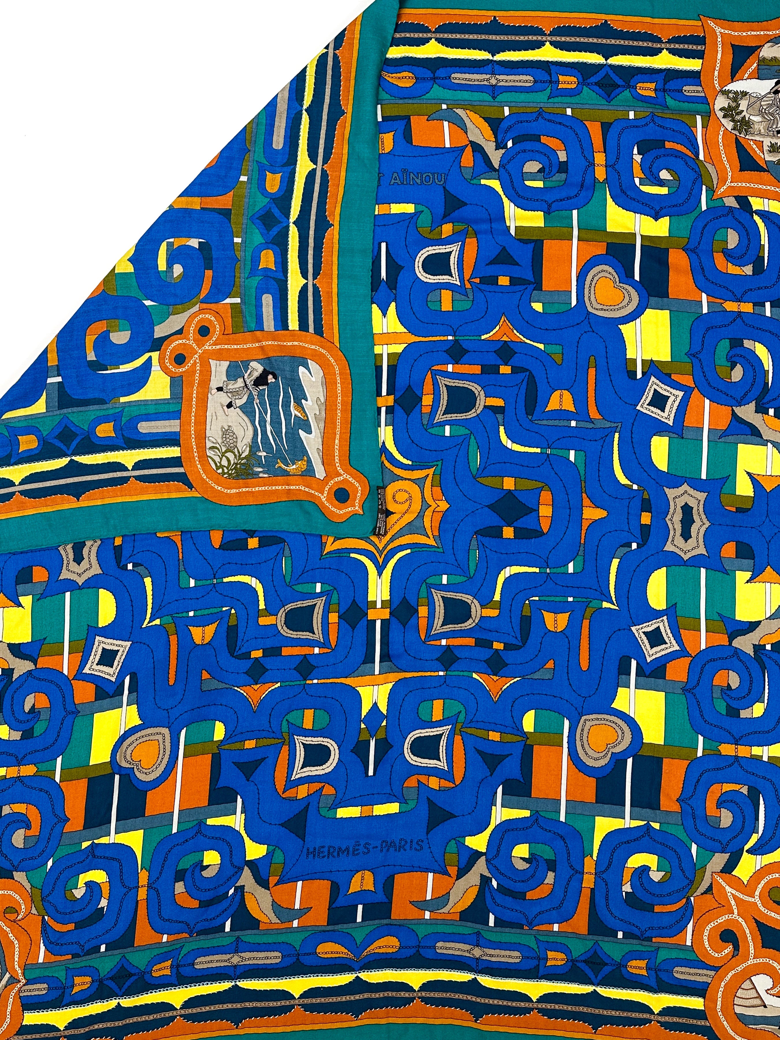 Hermès Esprit Aïnou Cashmere Silk 140