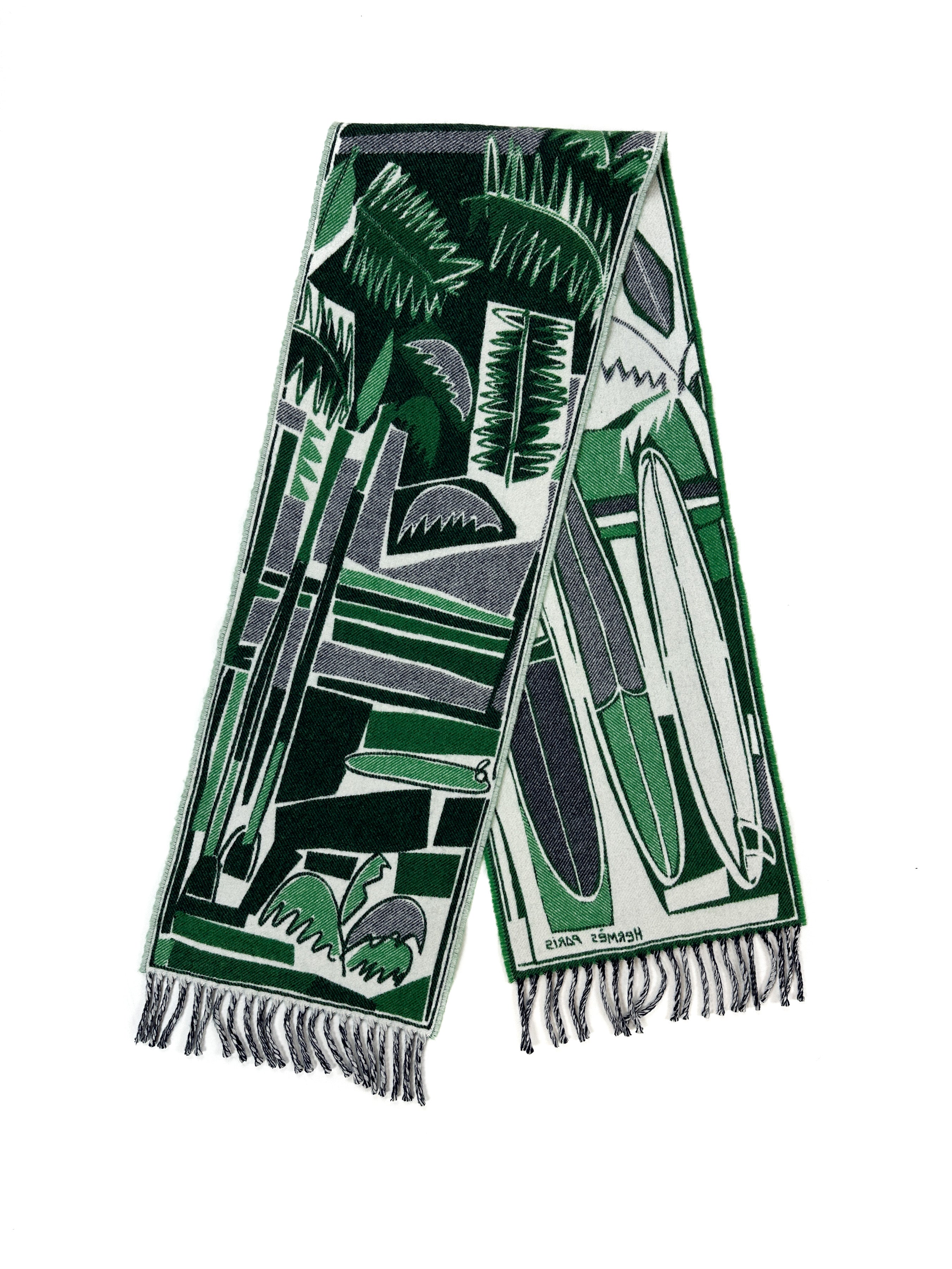 Hermès Surf, Sea, Fun Cashmere Shawl