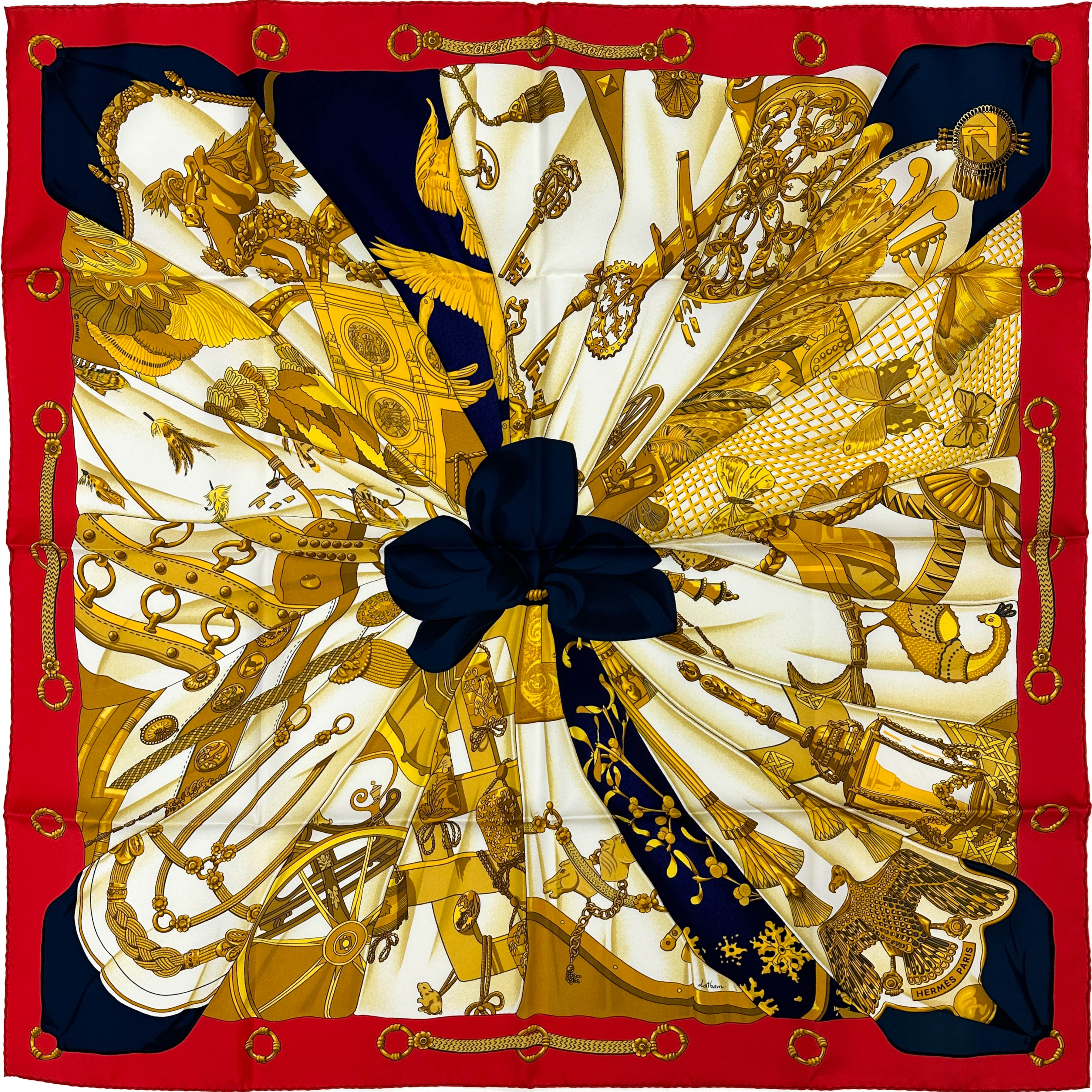 Hermès Soleil de Soie 90