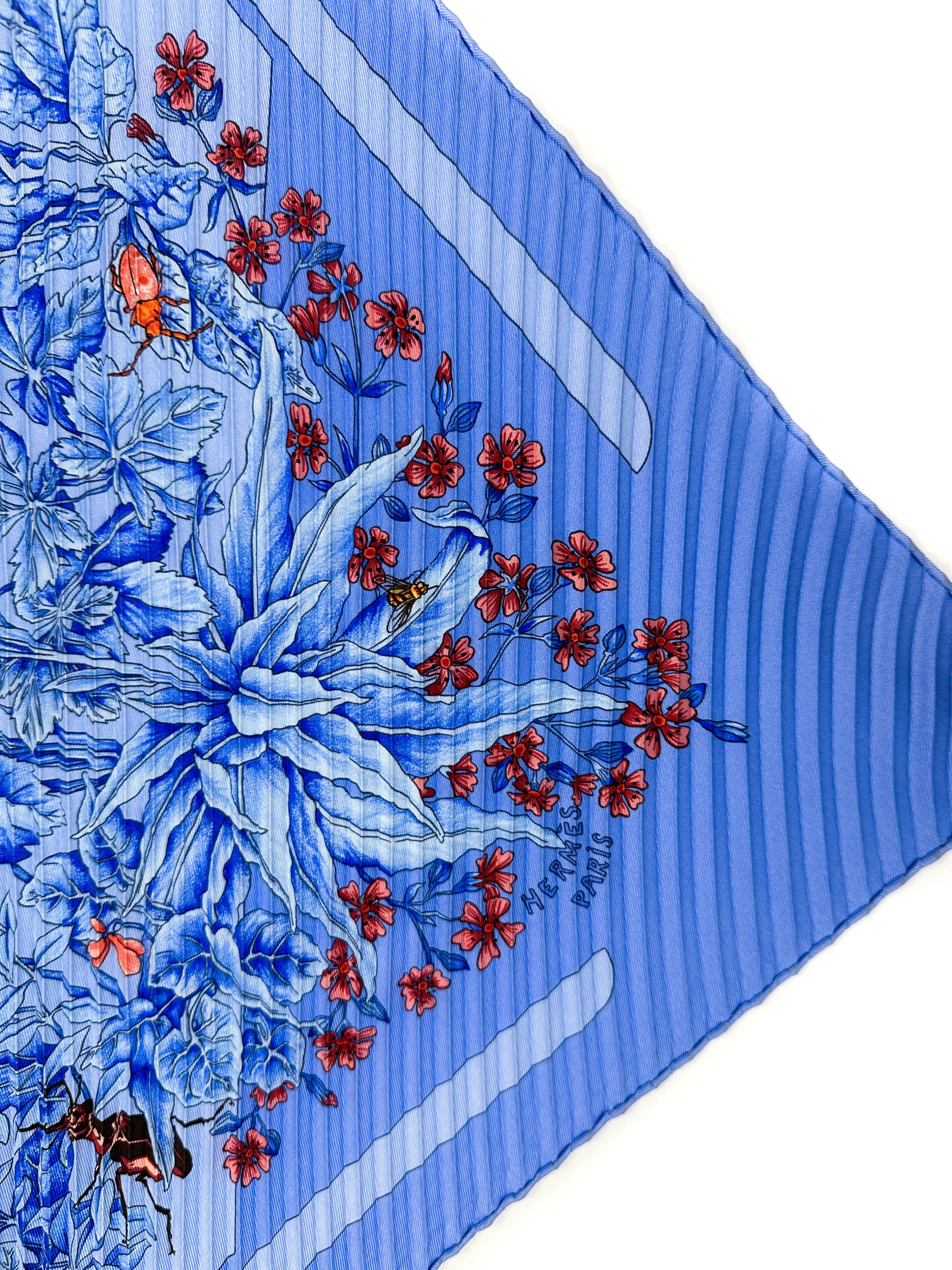 Hermès La Prairie Plissé 90