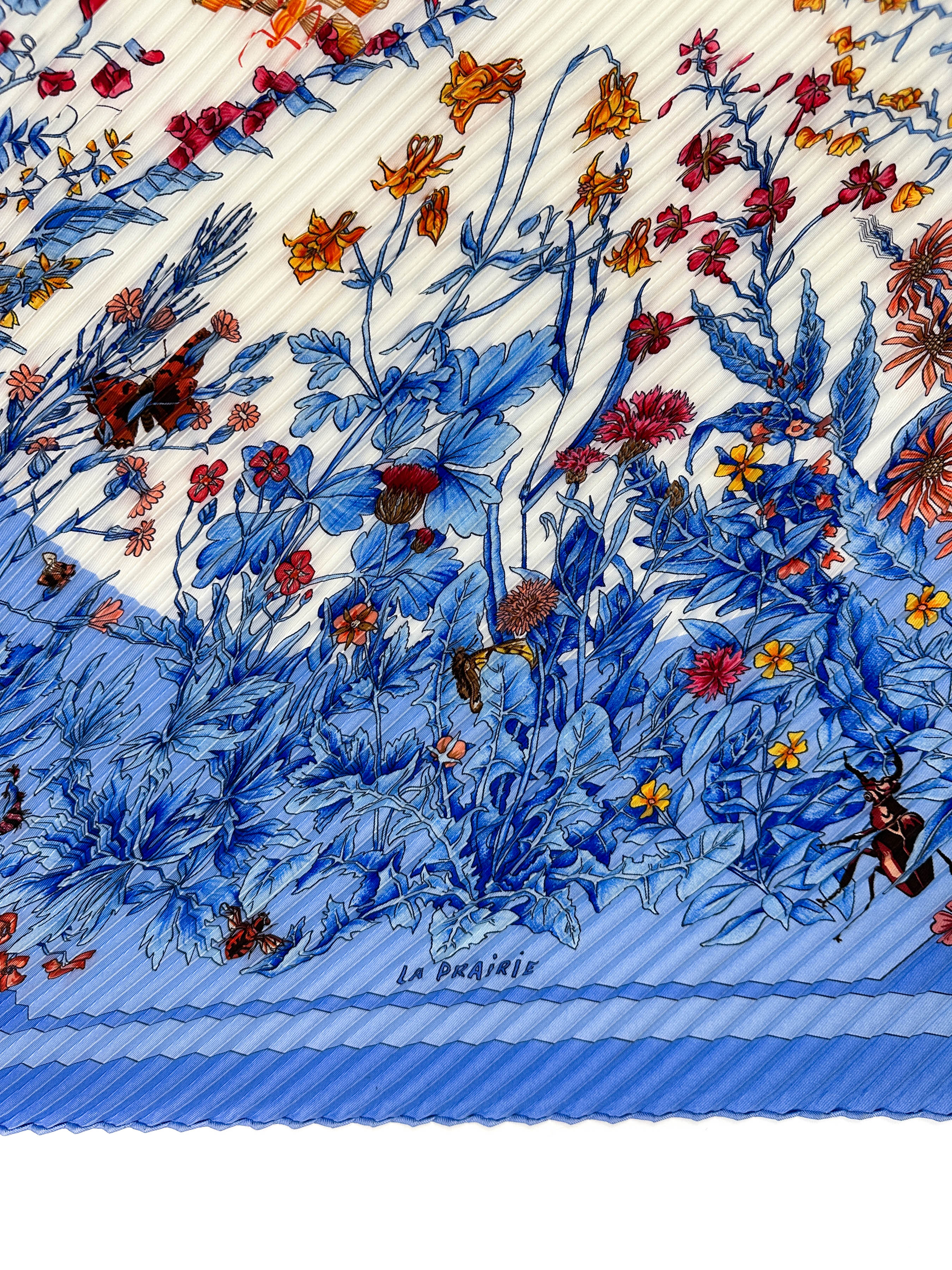 Hermès La Prairie Plissé 90