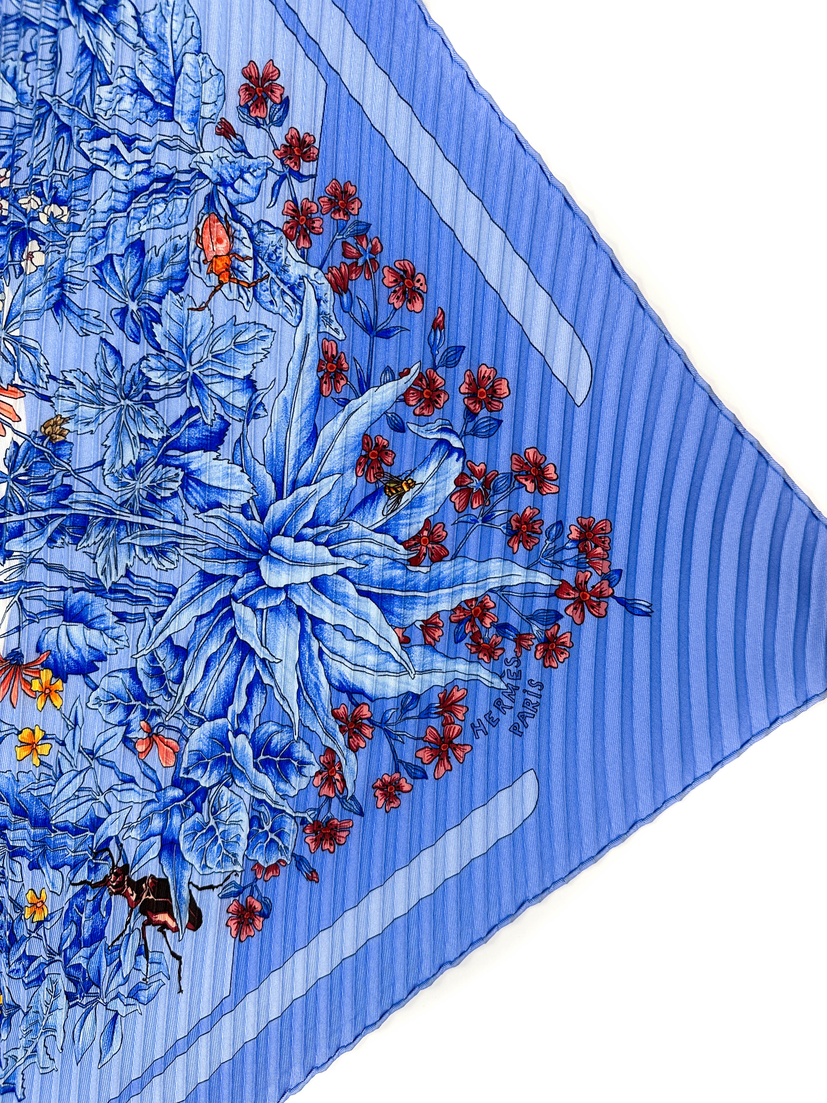 Hermès La Prairie Plissé 90