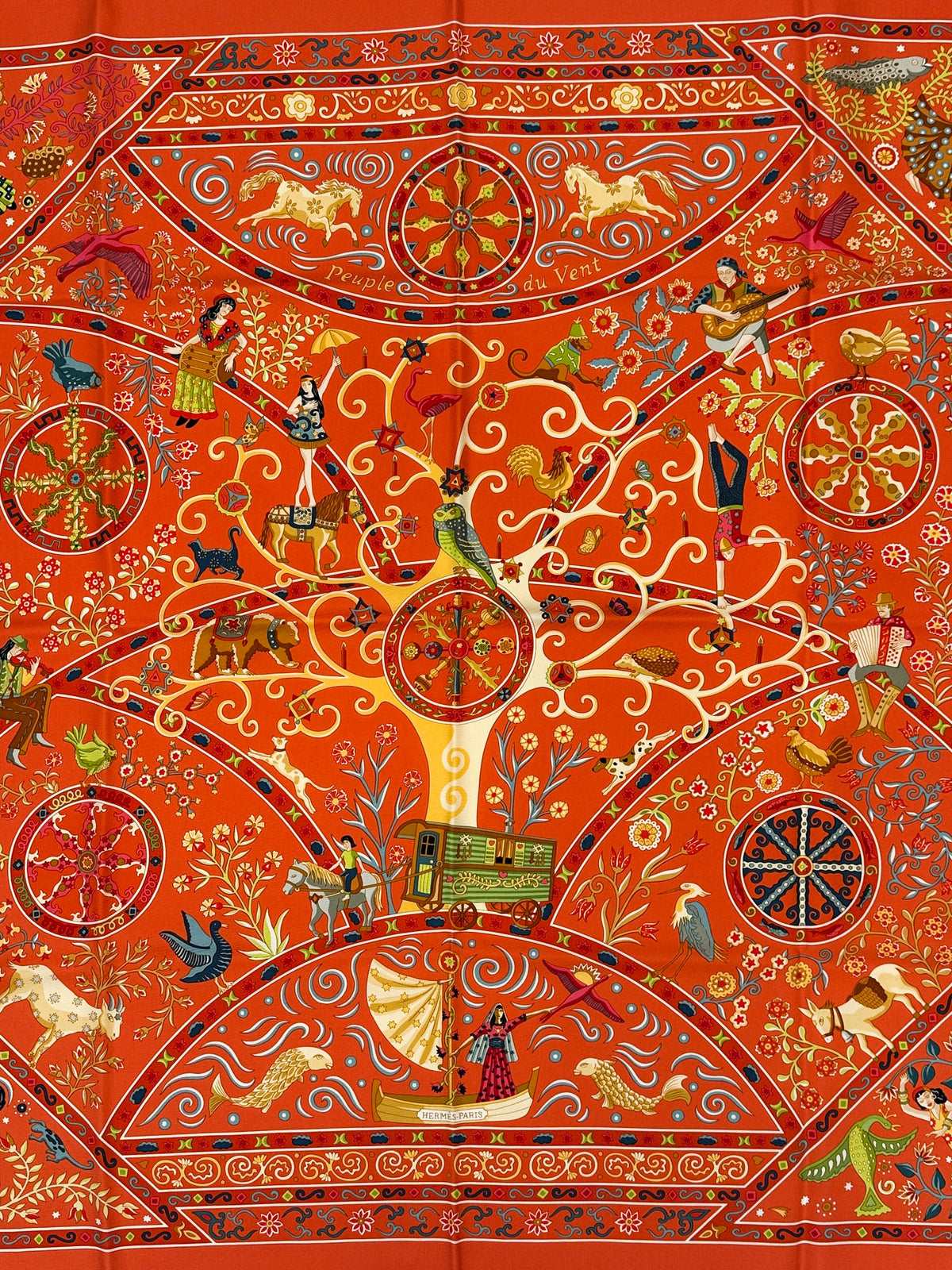 Hermès Peuple Du Vent 90