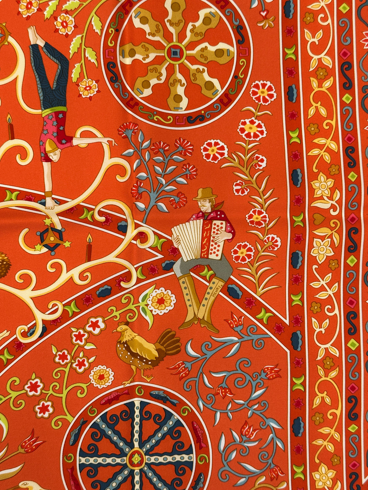 Hermès Peuple Du Vent 90