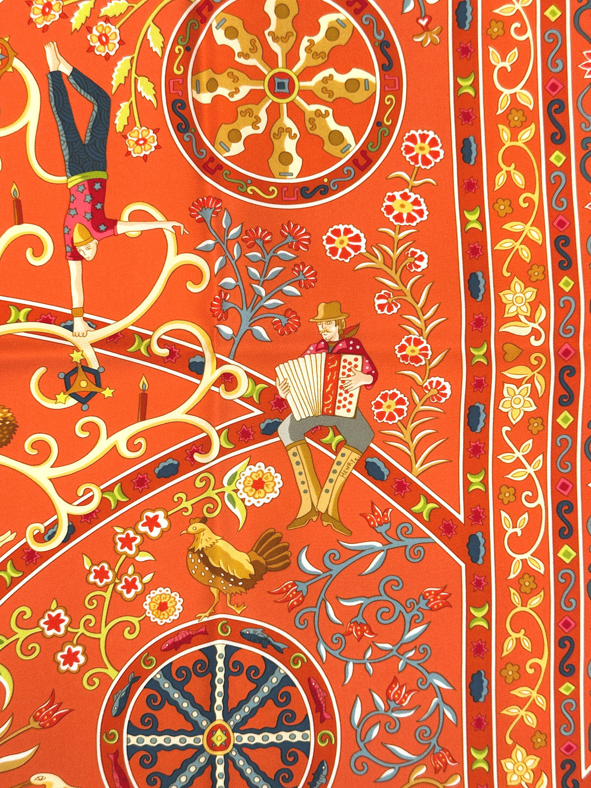 Hermès Peuple Du Vent 90