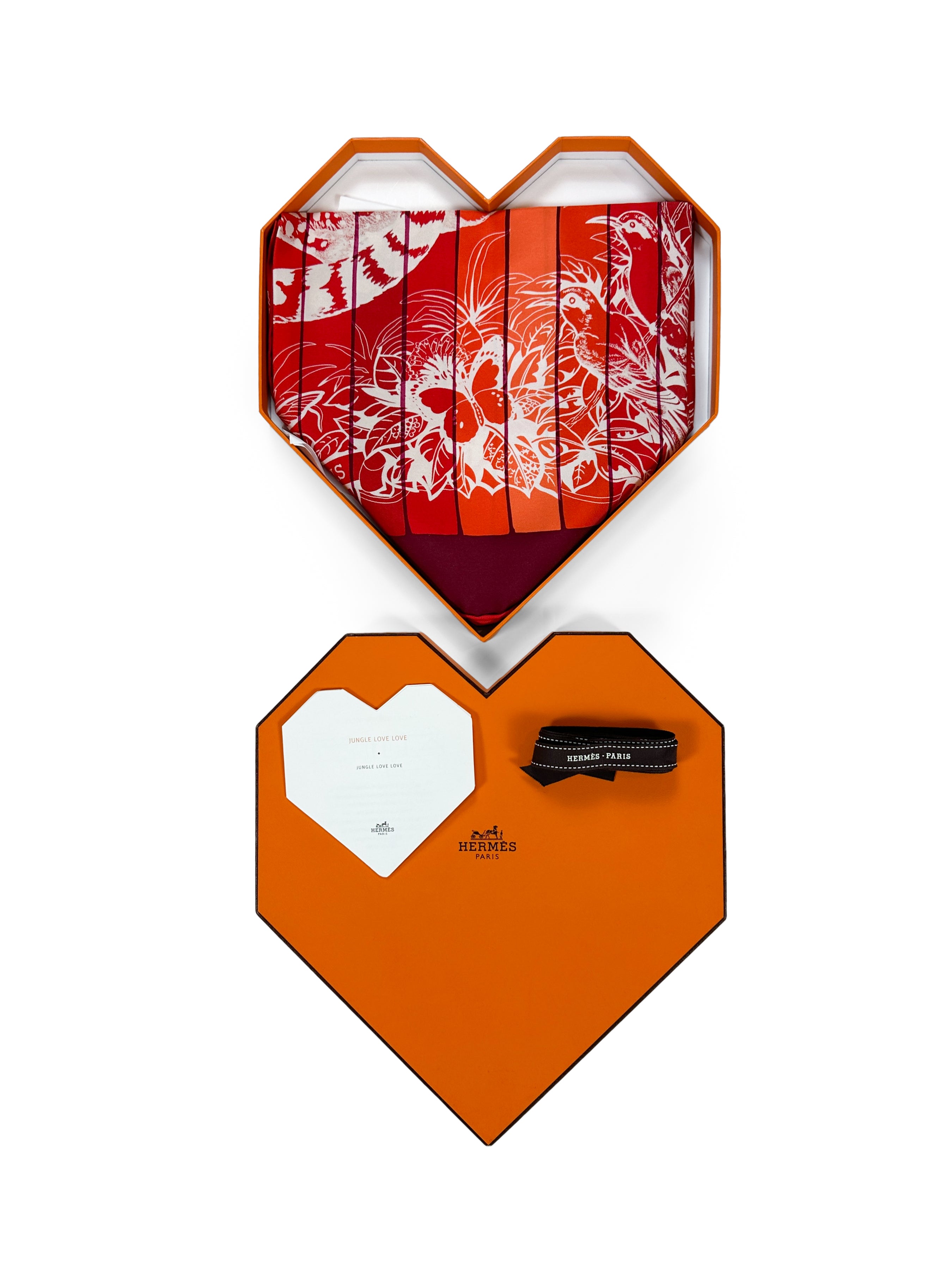 Hermès Jungle Love Rainbow 90