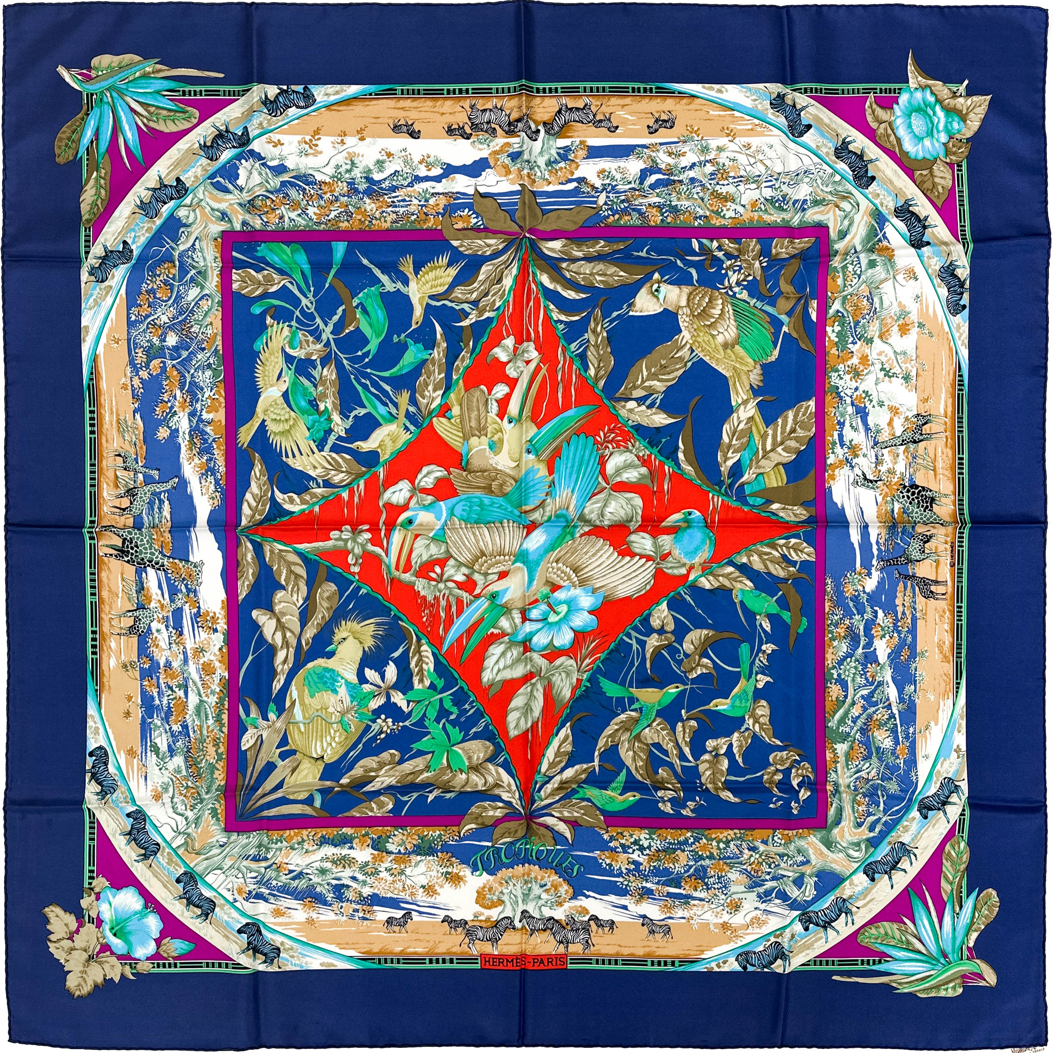 Hermès Tropiques 90