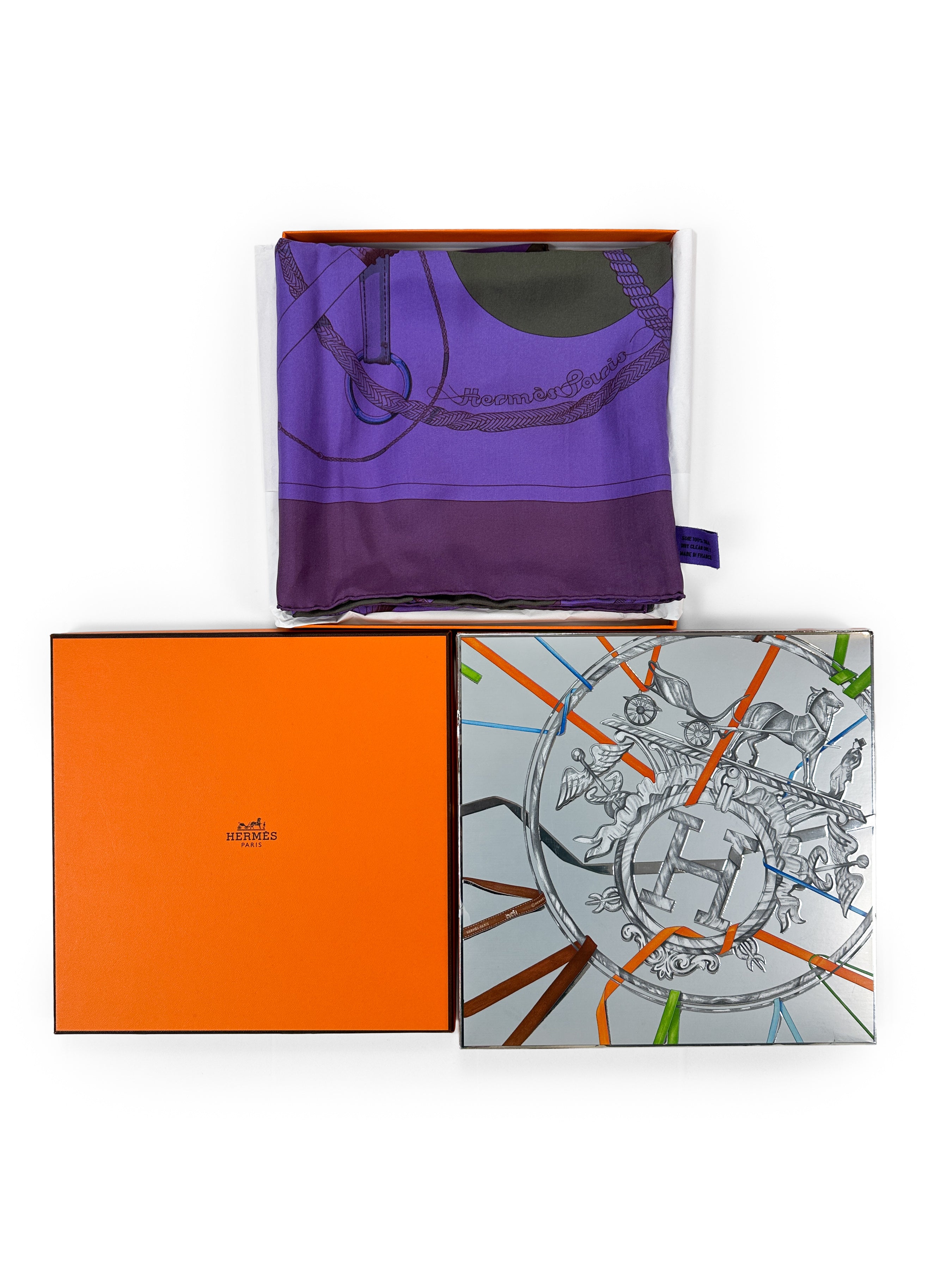 Hermès Clic-Clac Dip Dye 90