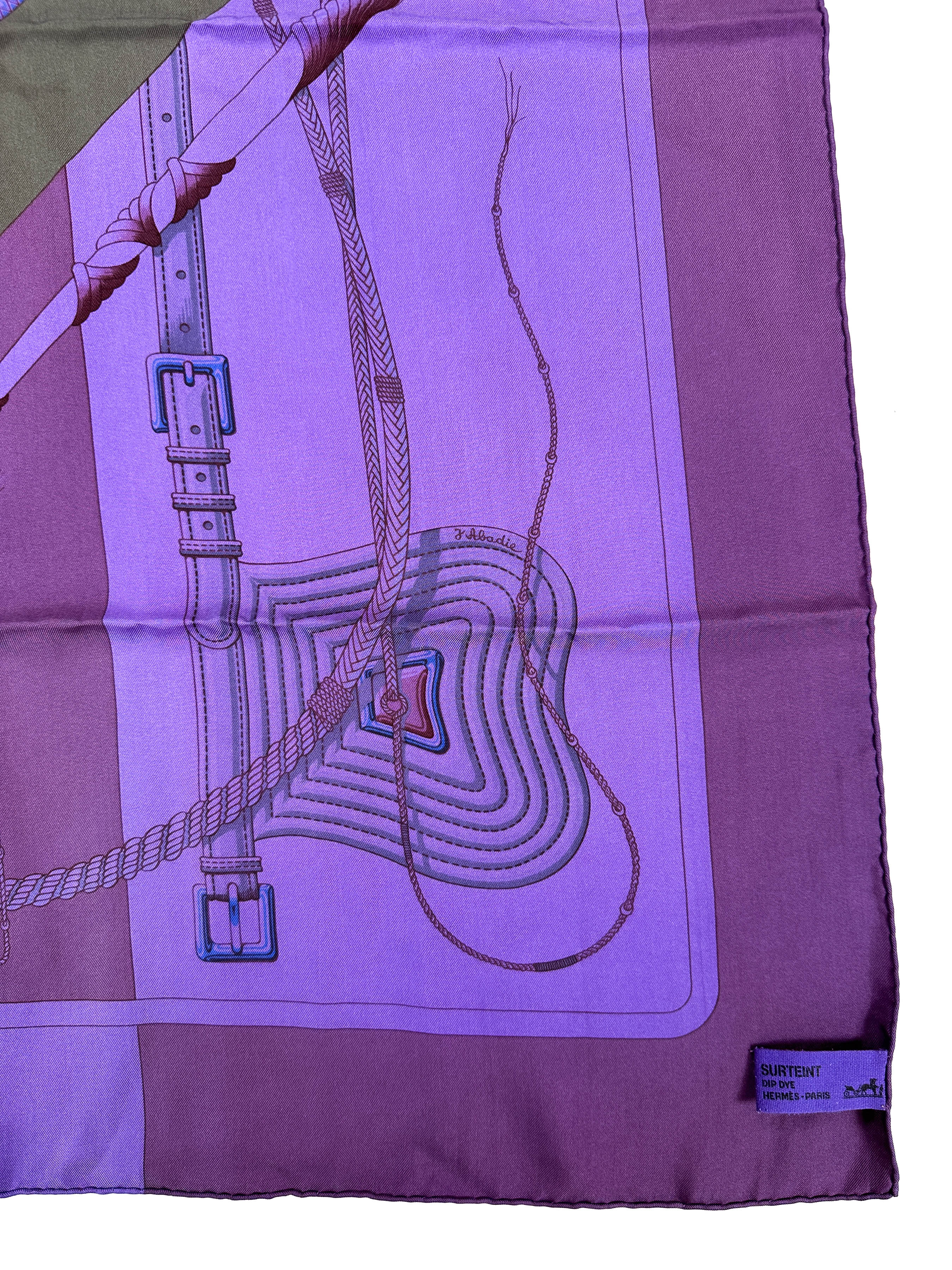 Hermès Clic-Clac Dip Dye 90