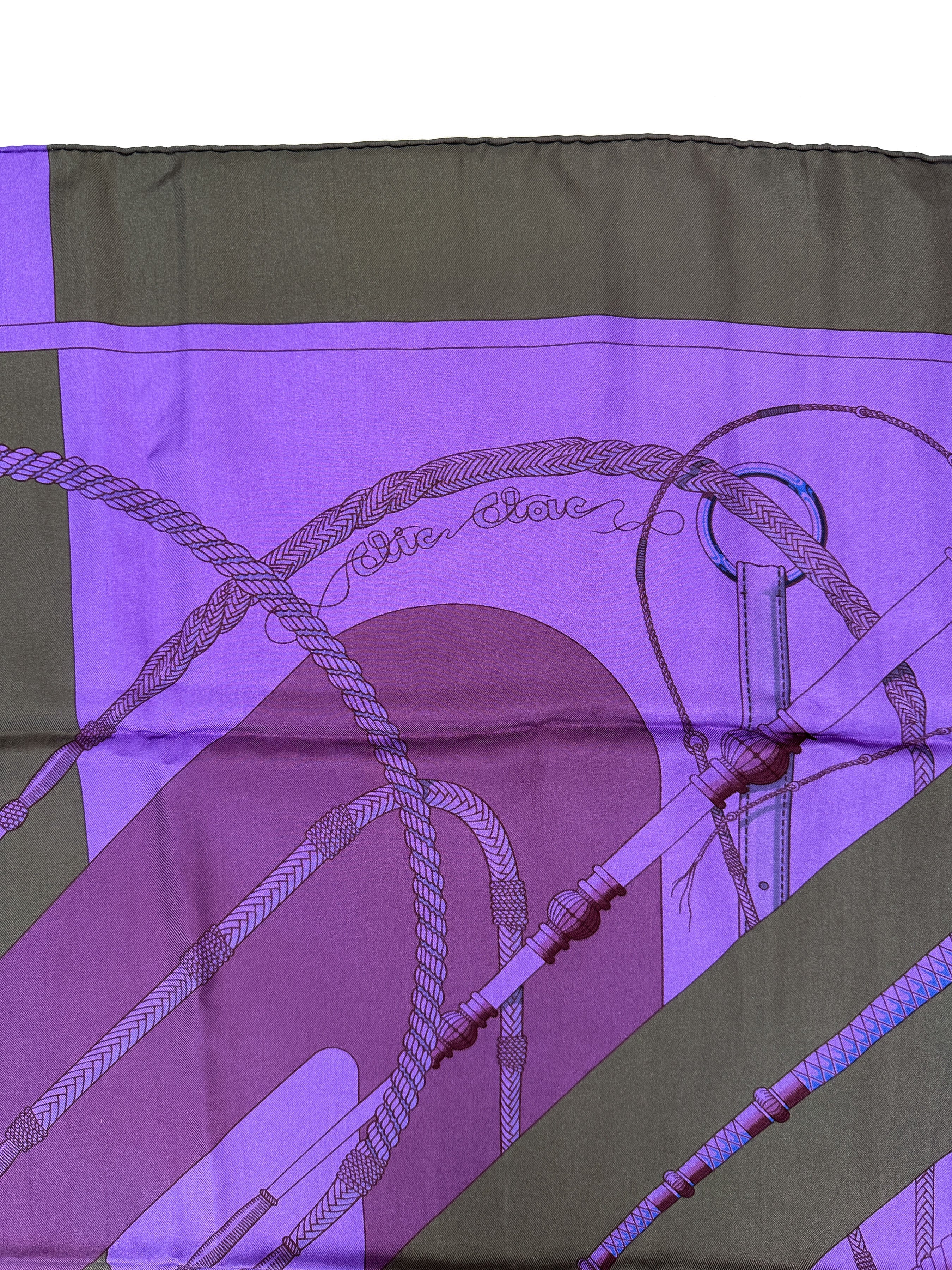 Hermès Clic-Clac Dip Dye 90