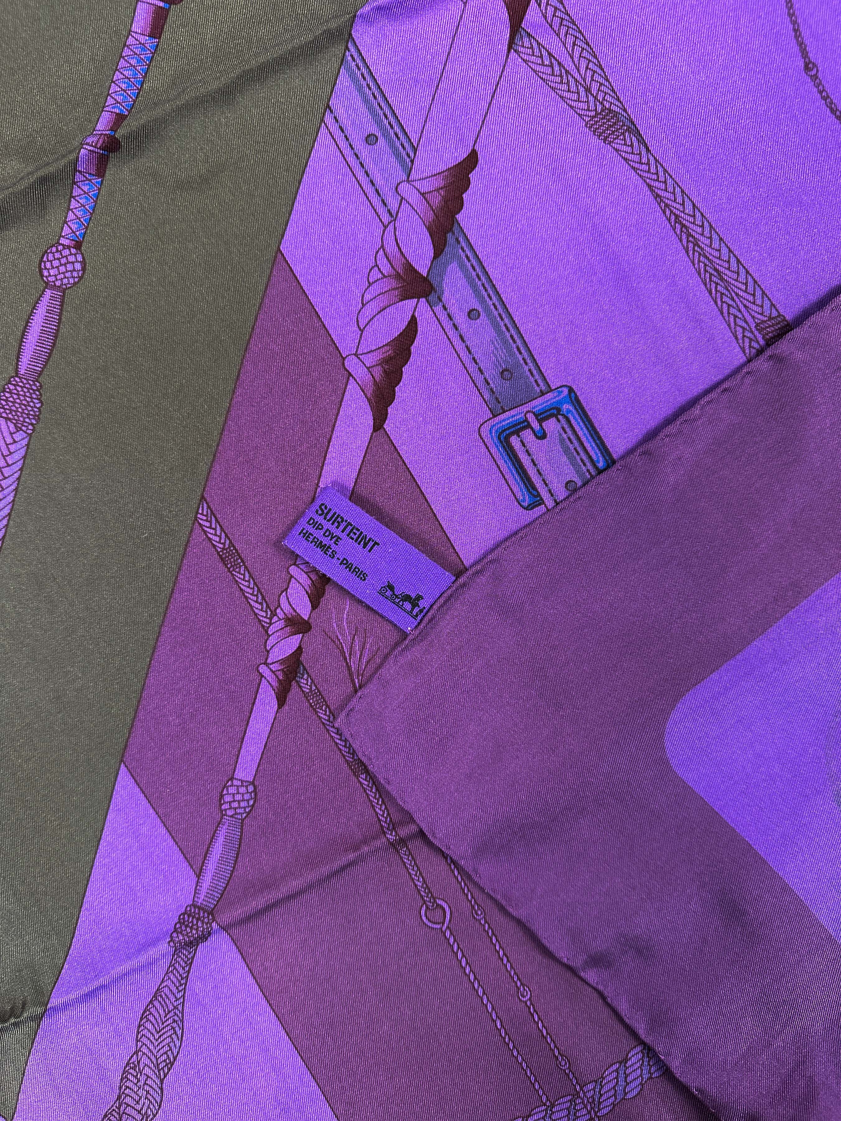 Hermès Clic-Clac Dip Dye 90