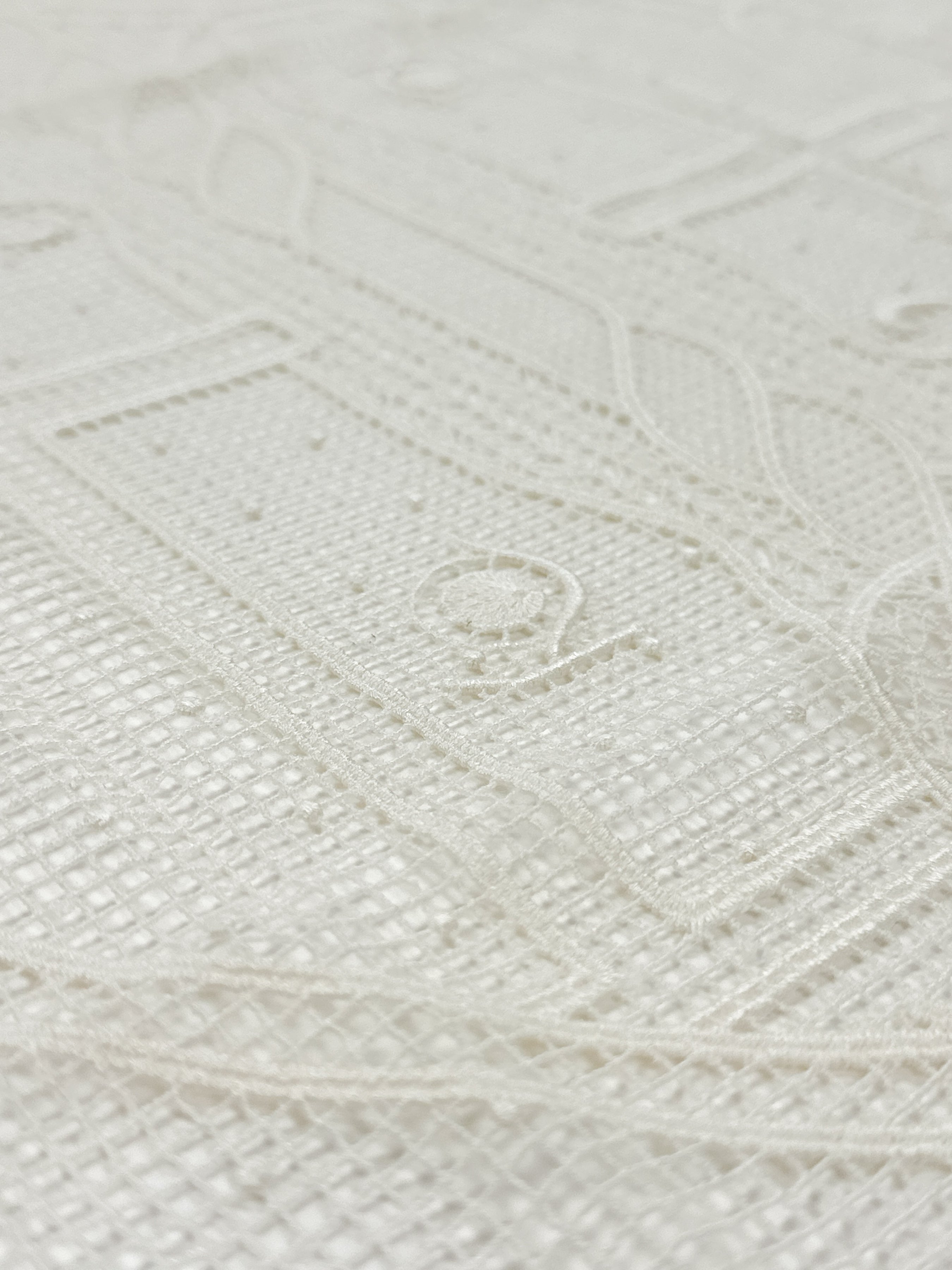 Hermès Guipure Quadrige Cotton Silk 60