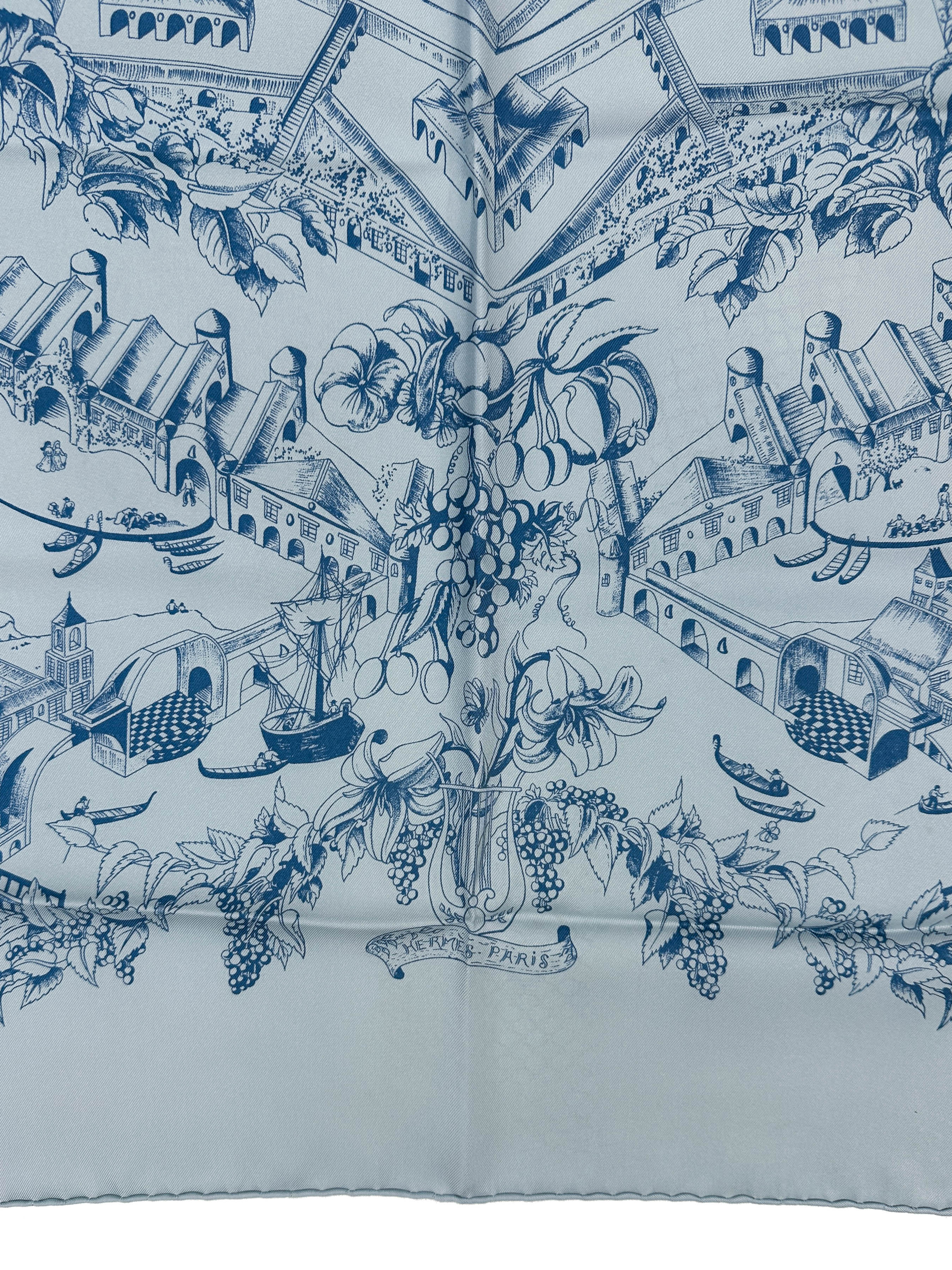 Hermès Au Pays de Cocagne Finesse 90