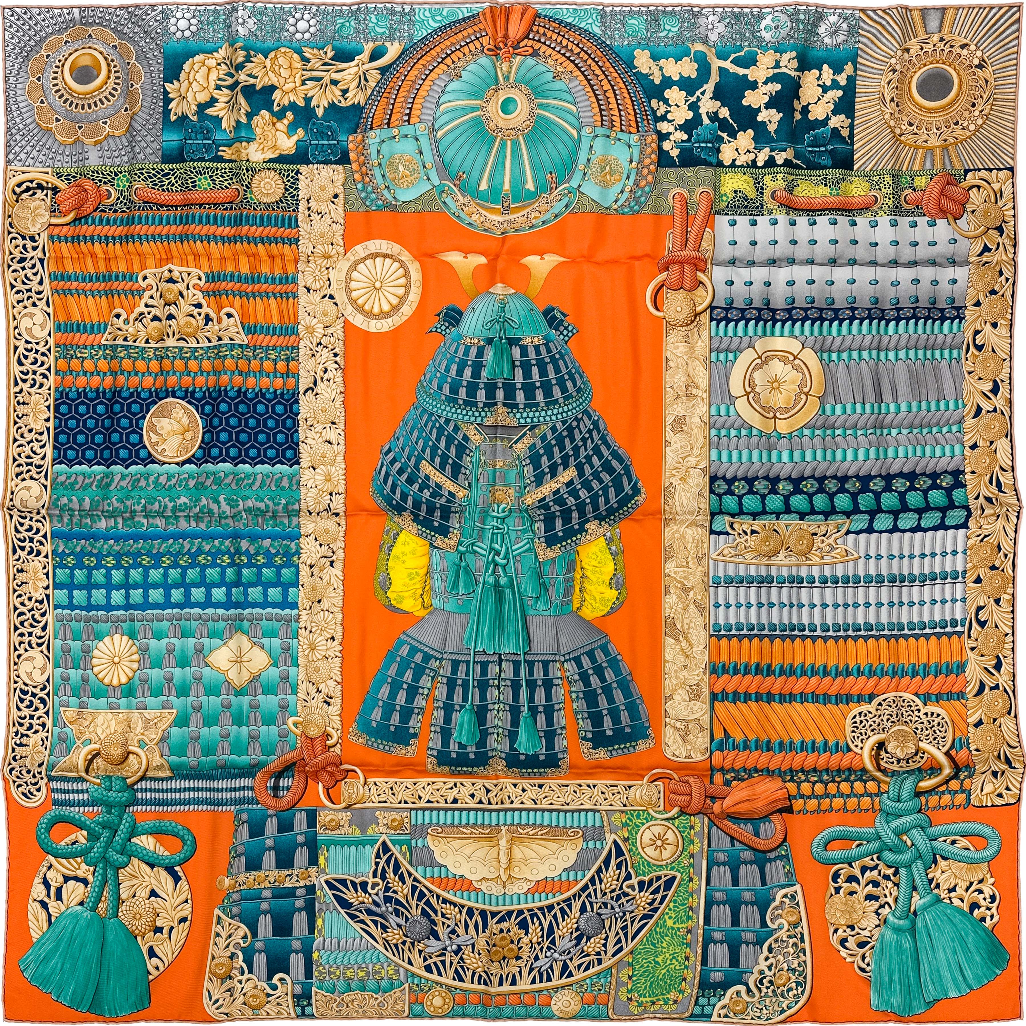 Hermès Parures de Samourais 90