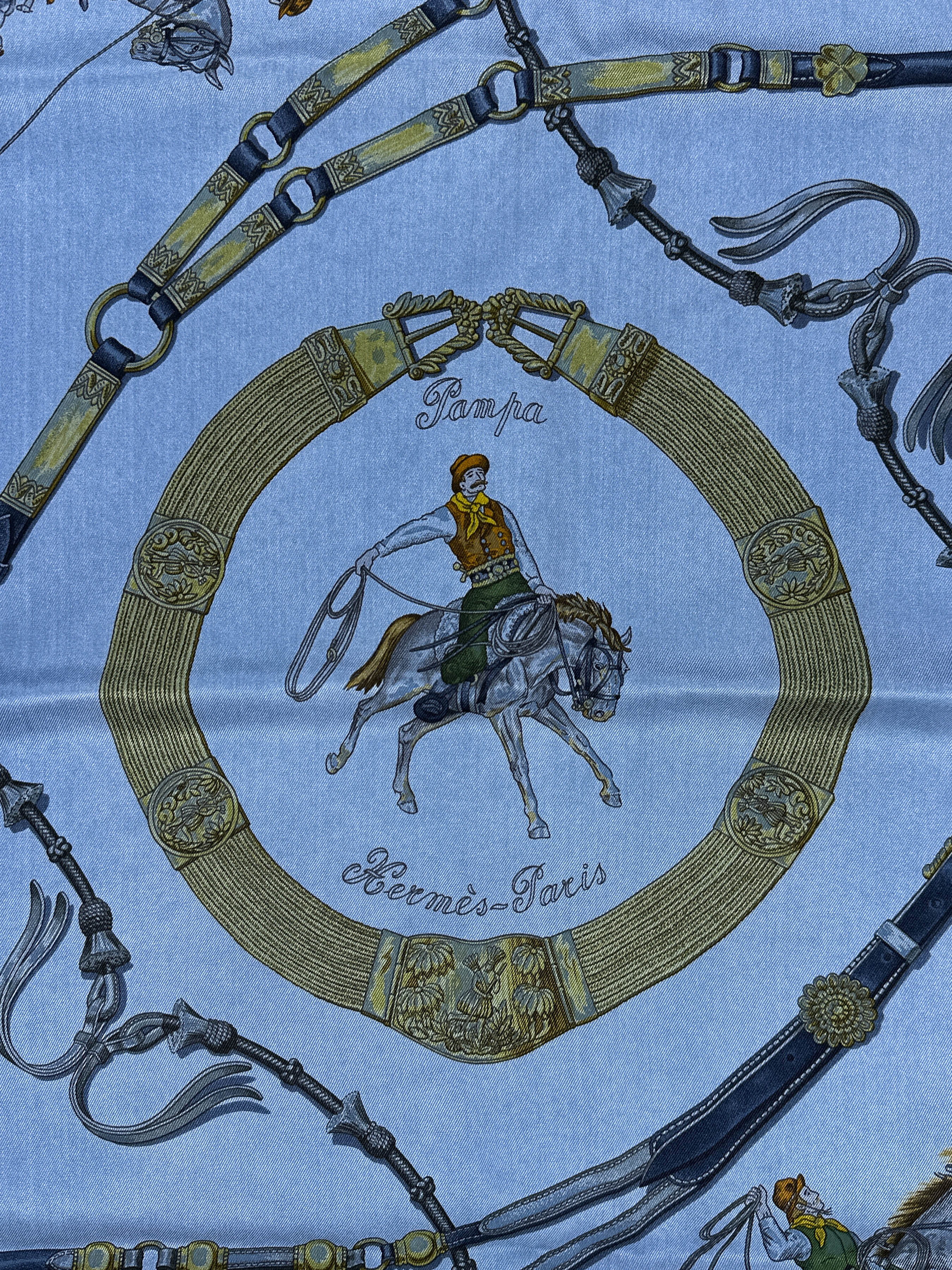 Hermès Pampa Dip Dye 70