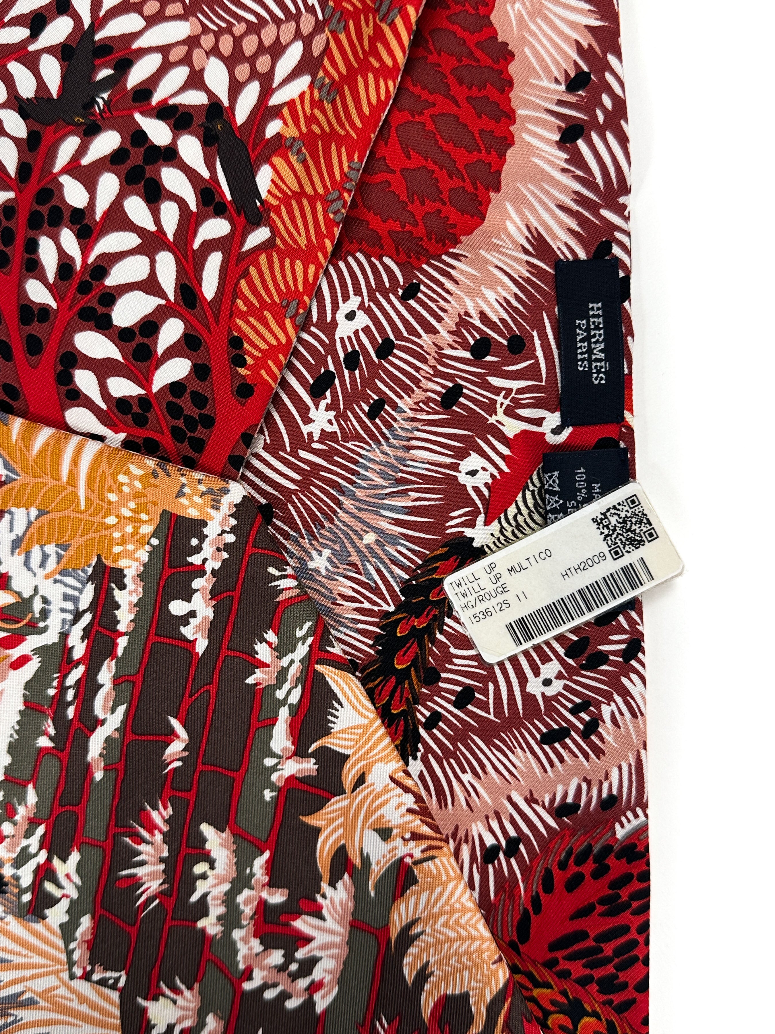 Hermès Dans un Jardin Anglais Twill Up