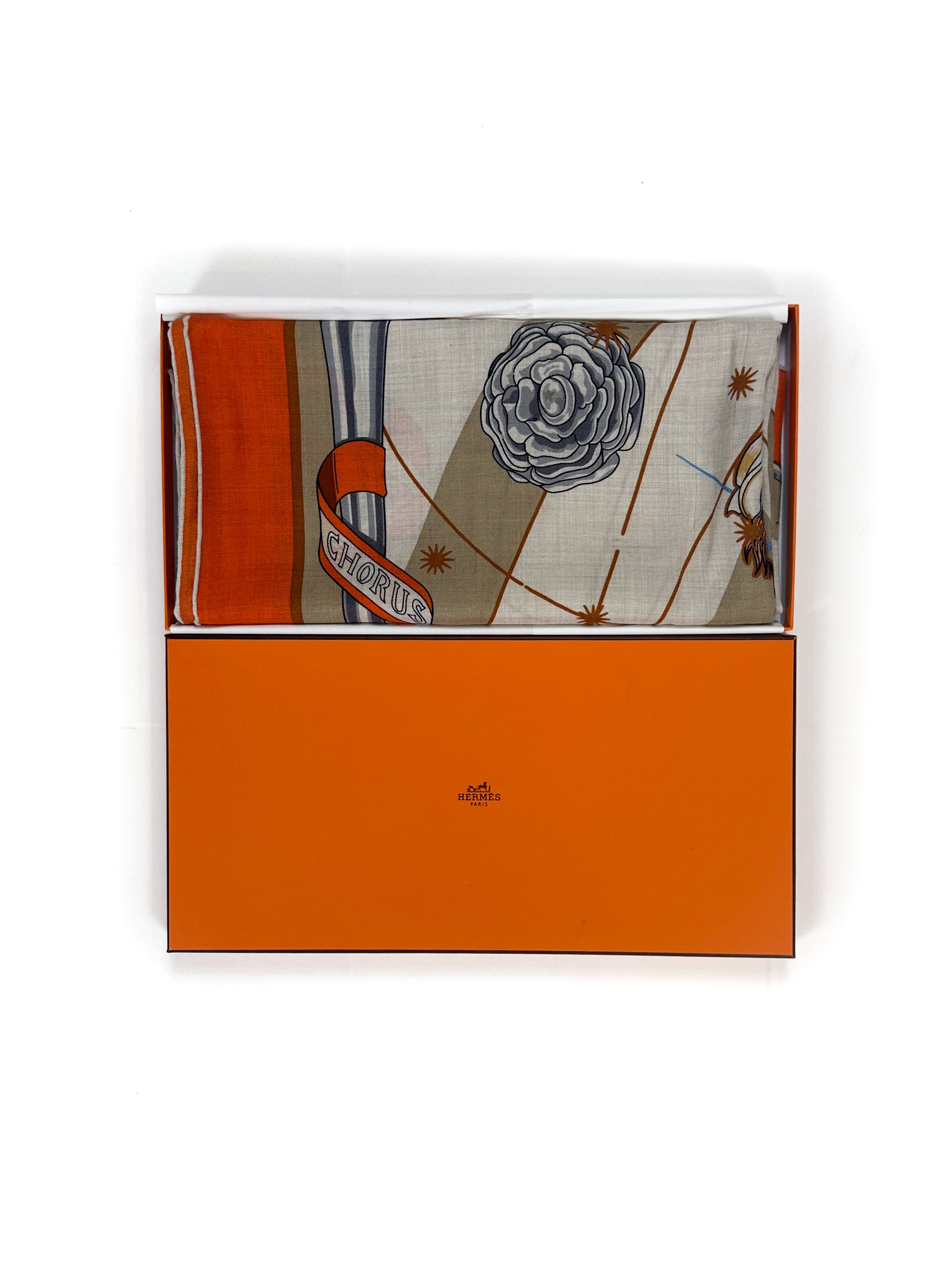 Hermès Chorus Stellarum Cashmere Silk 140