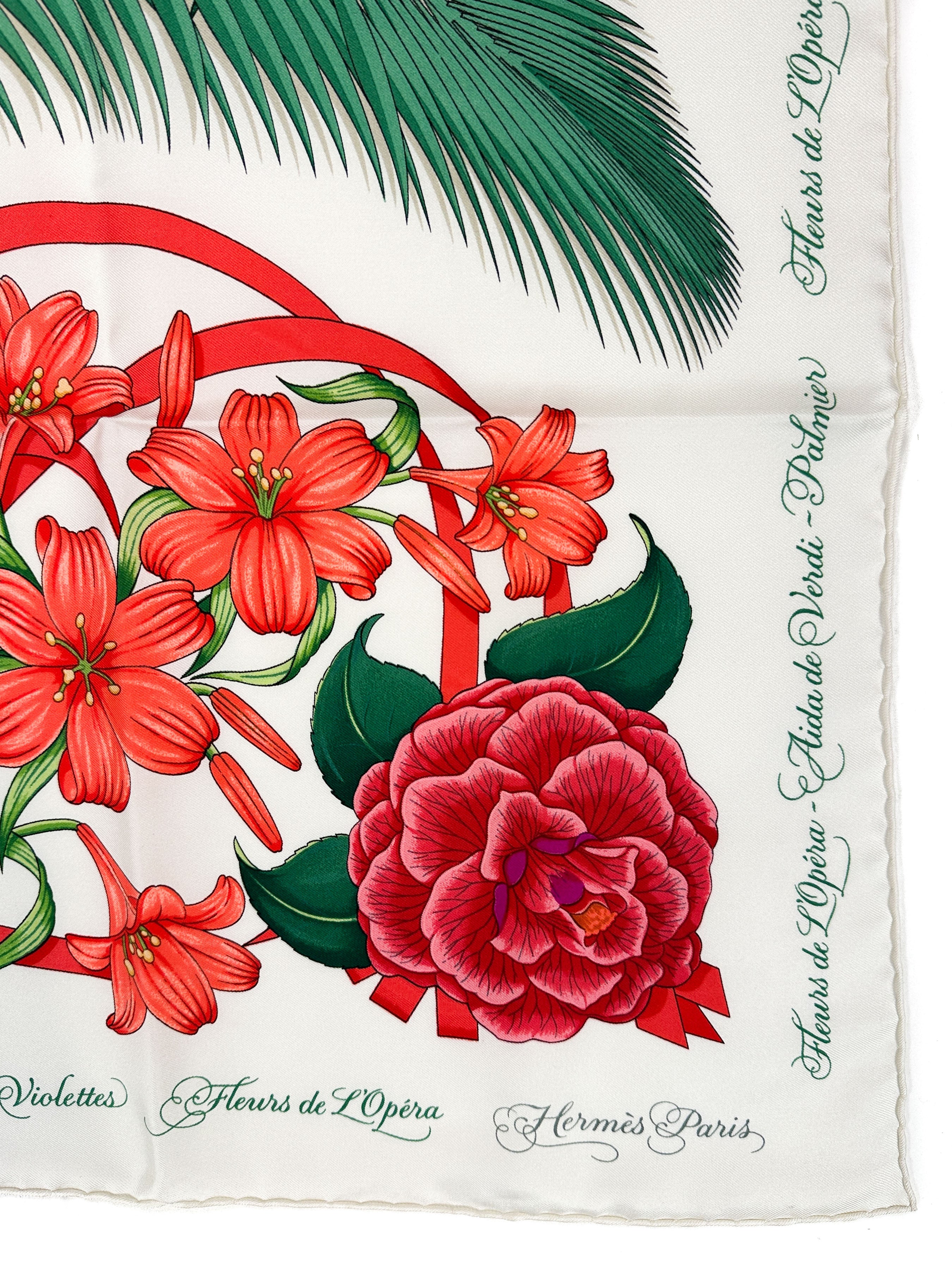 Hermès Fleurs de L’Opéra 90