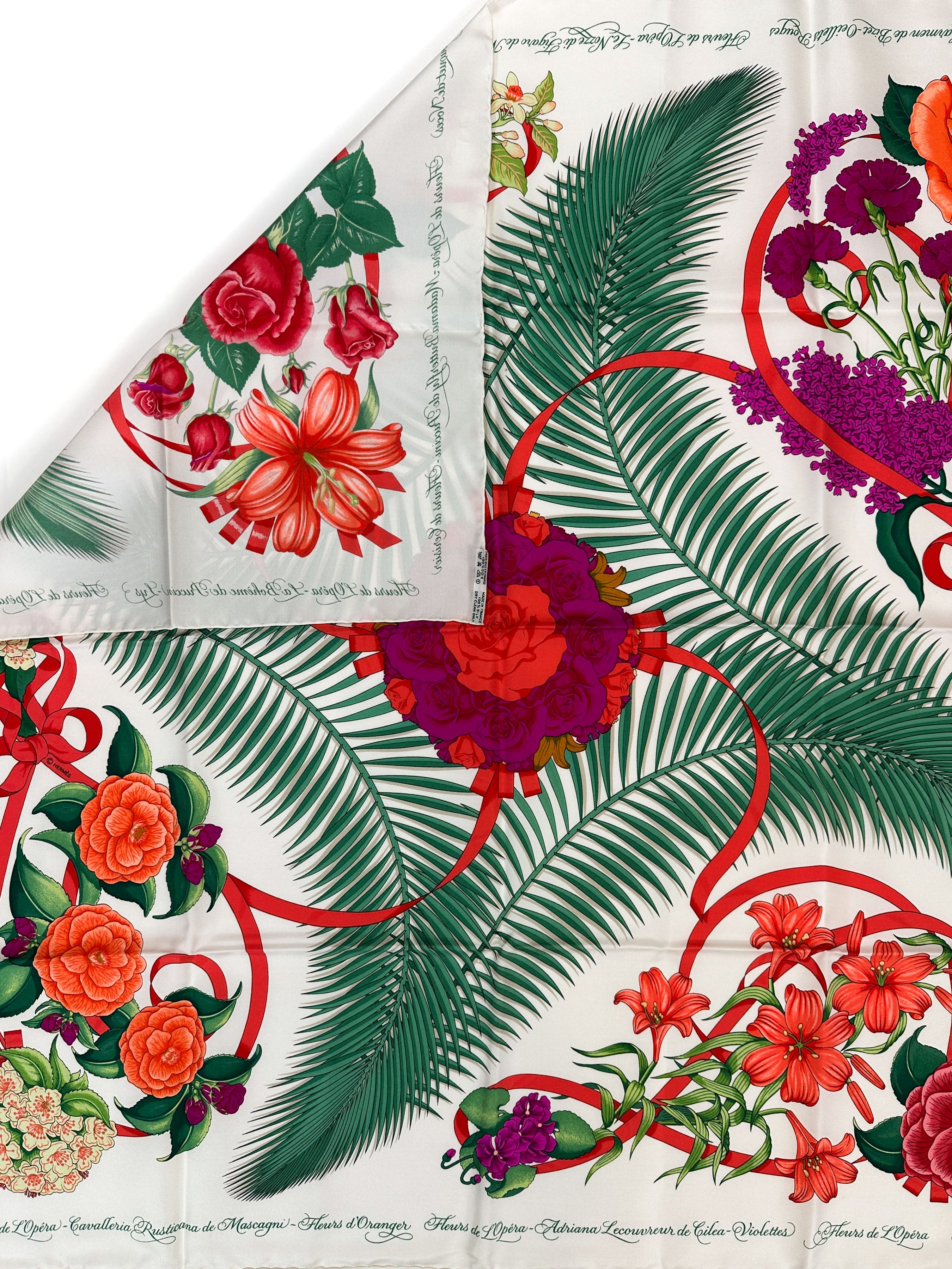 Hermès Fleurs de L’Opéra 90