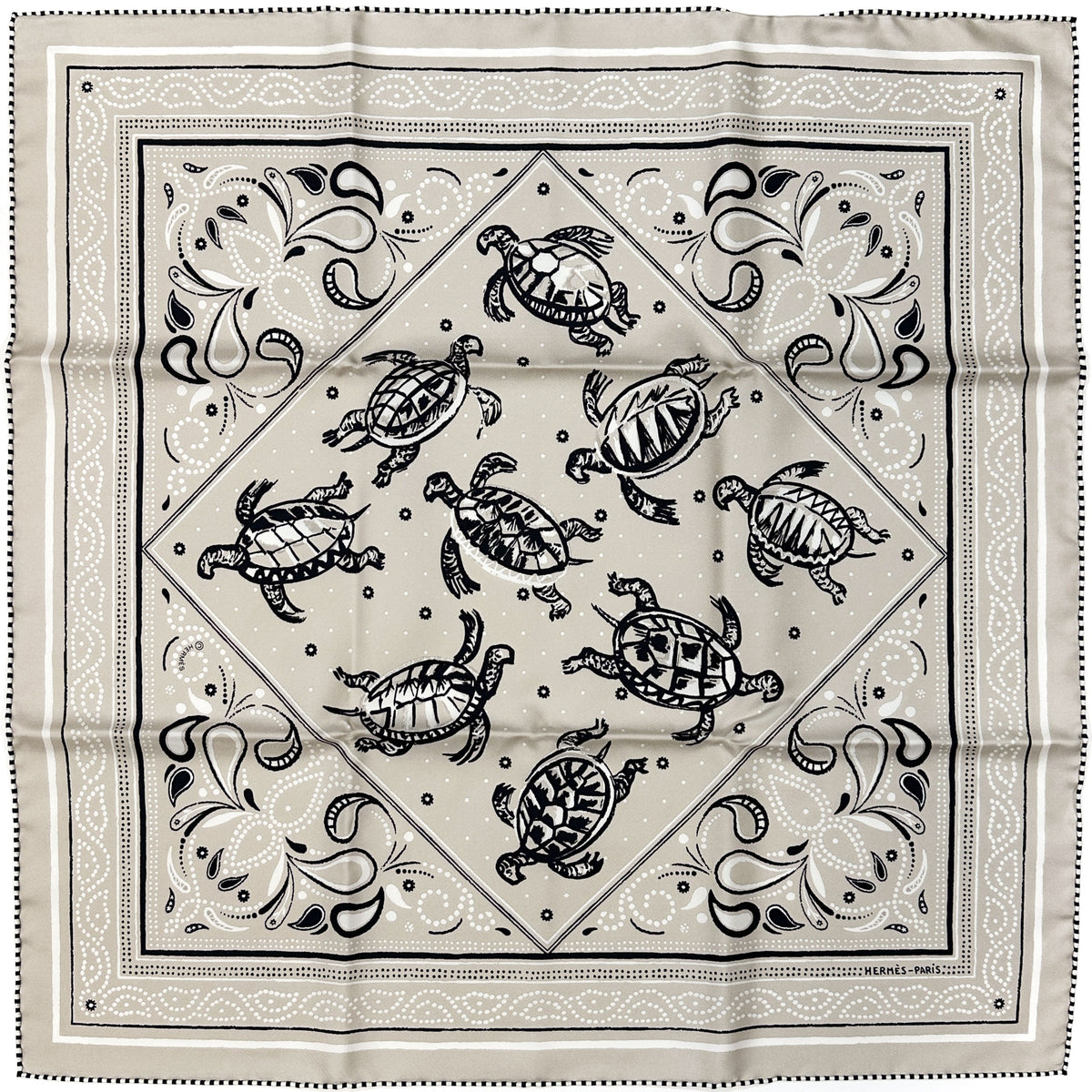 Hermès Les Tortues 55