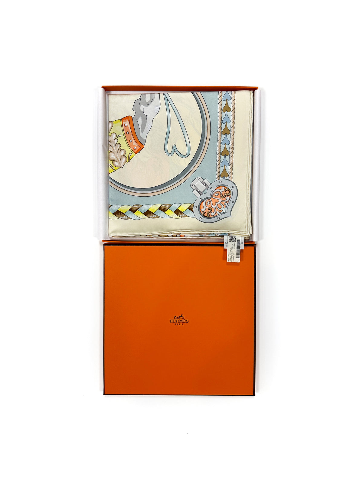 Hermès Harnais de Coeur 90