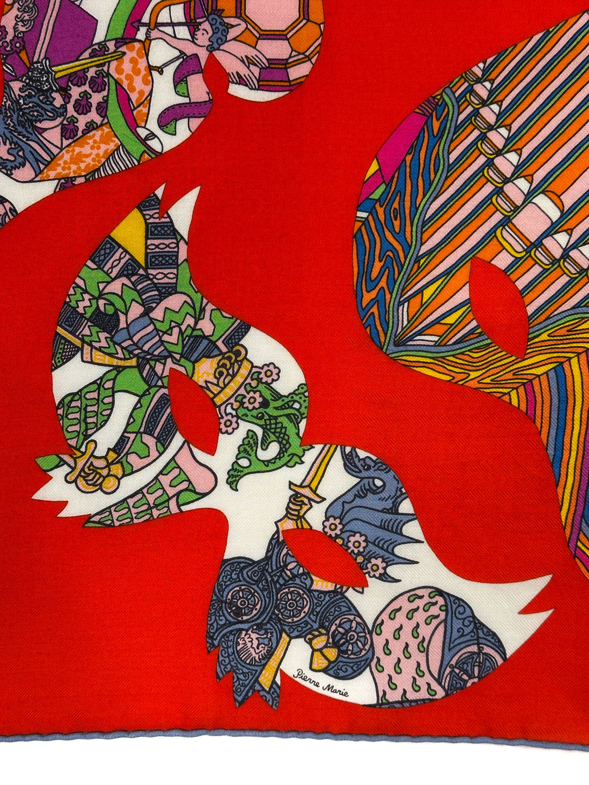 Hermès Bal de Soie Giant Triangle