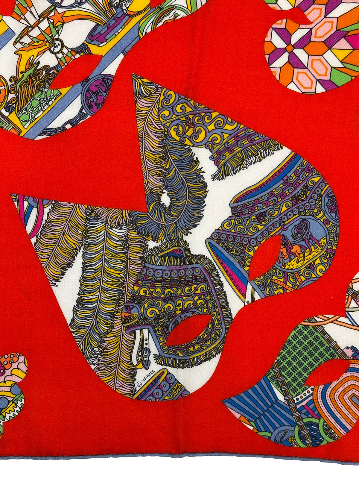 Hermès Bal de Soie Giant Triangle