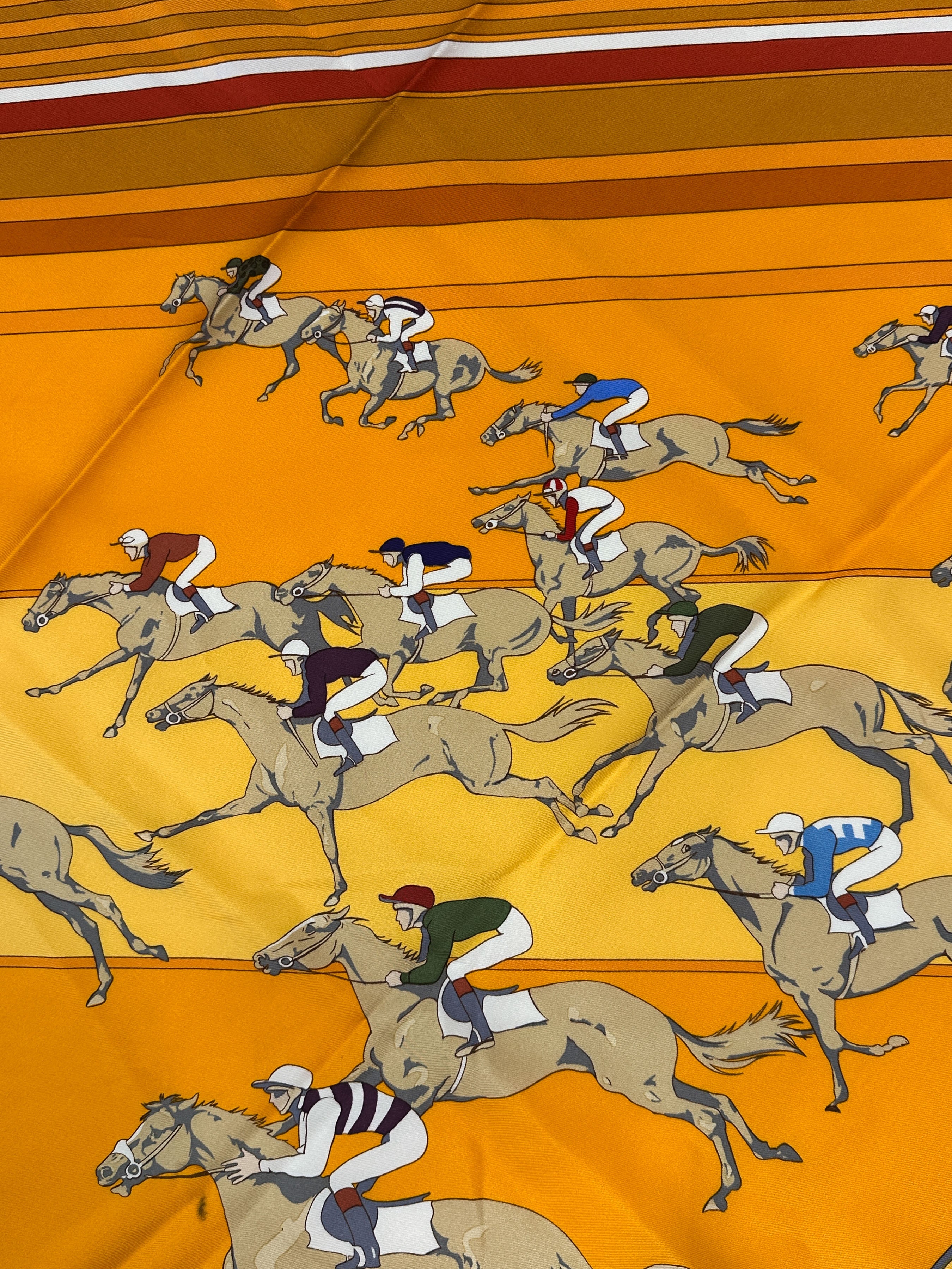 Hermès Les Courses 90