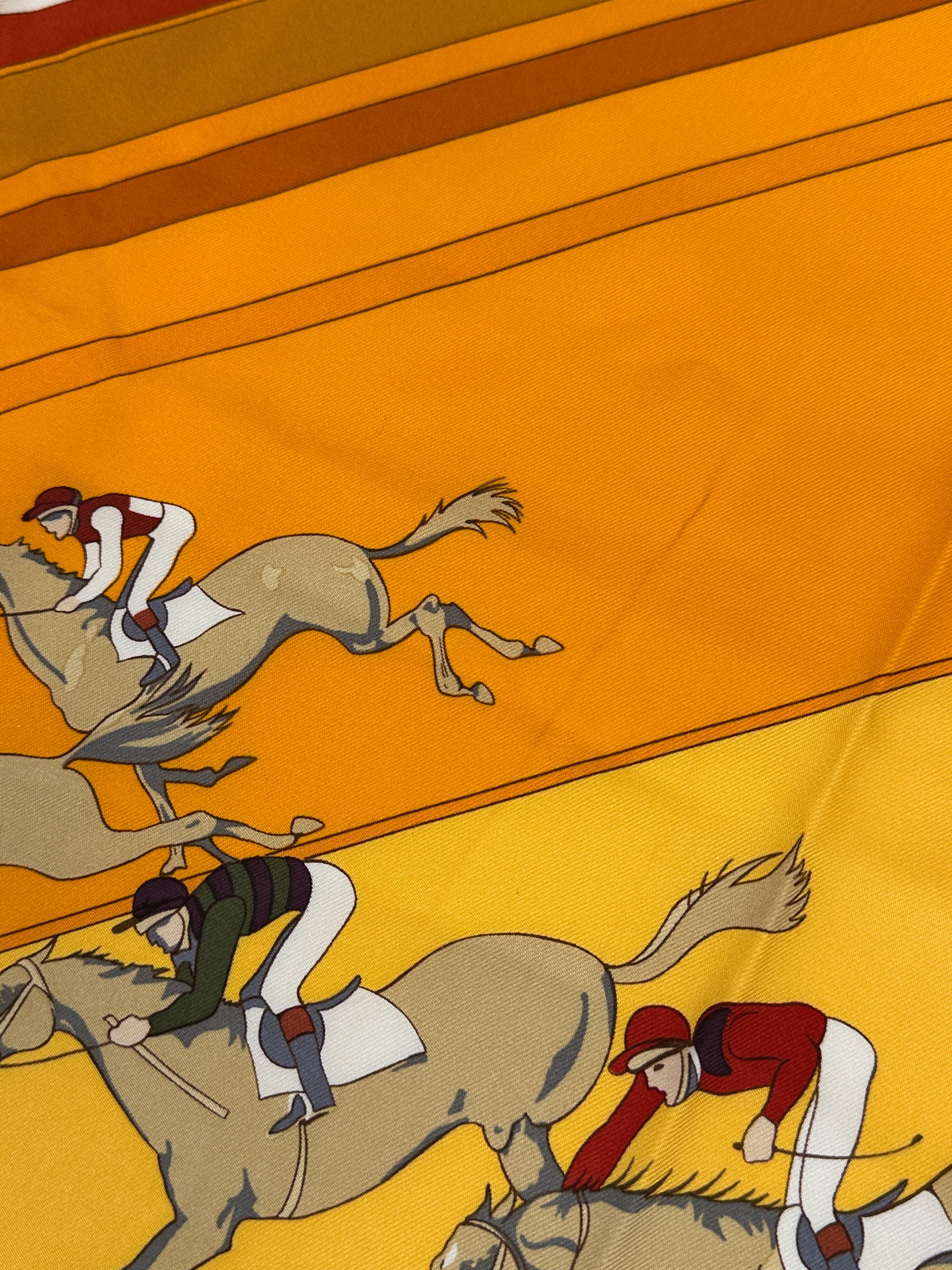 Hermès Les Courses 90