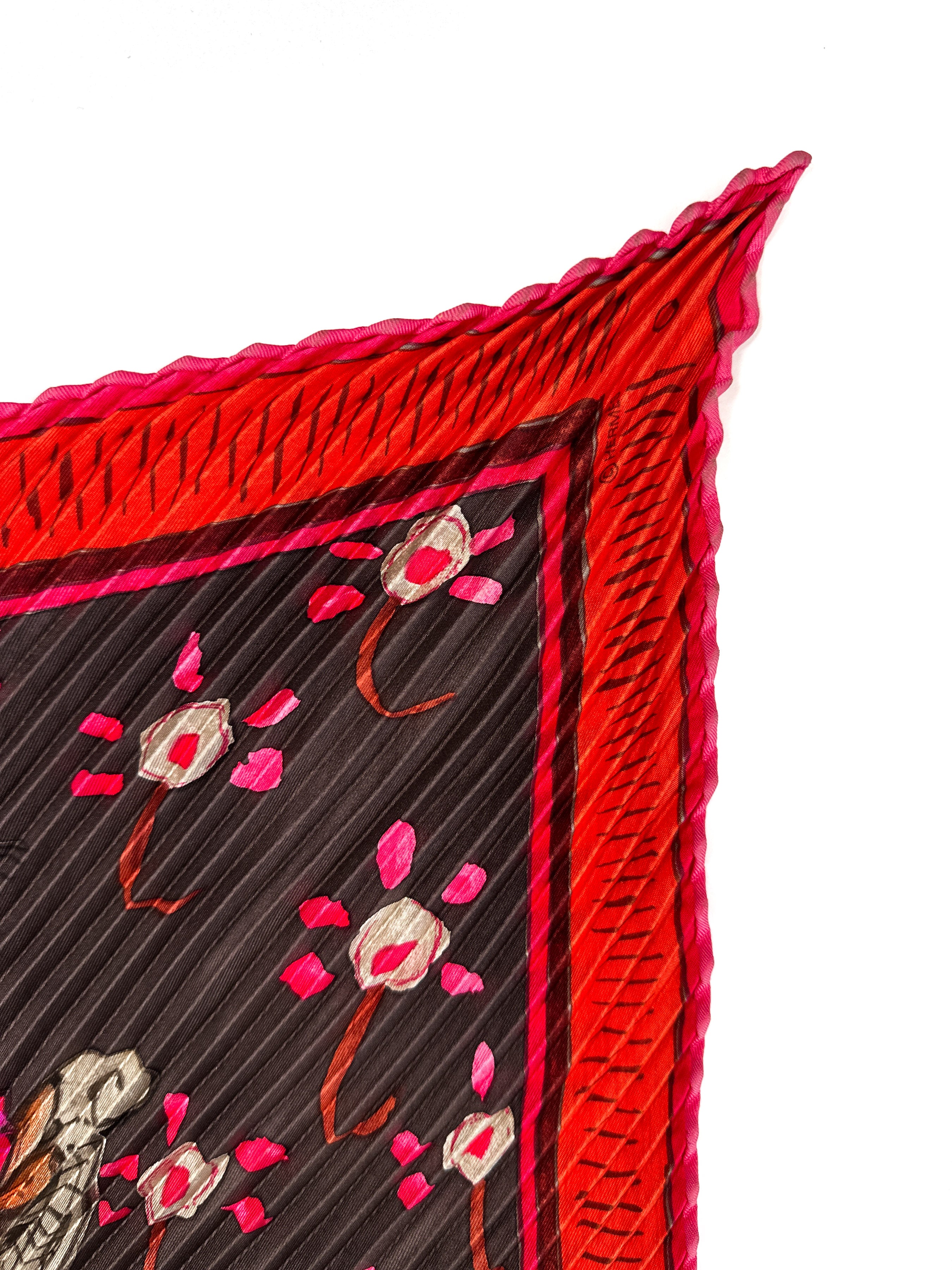 Hermès Beloved India Plissé 90