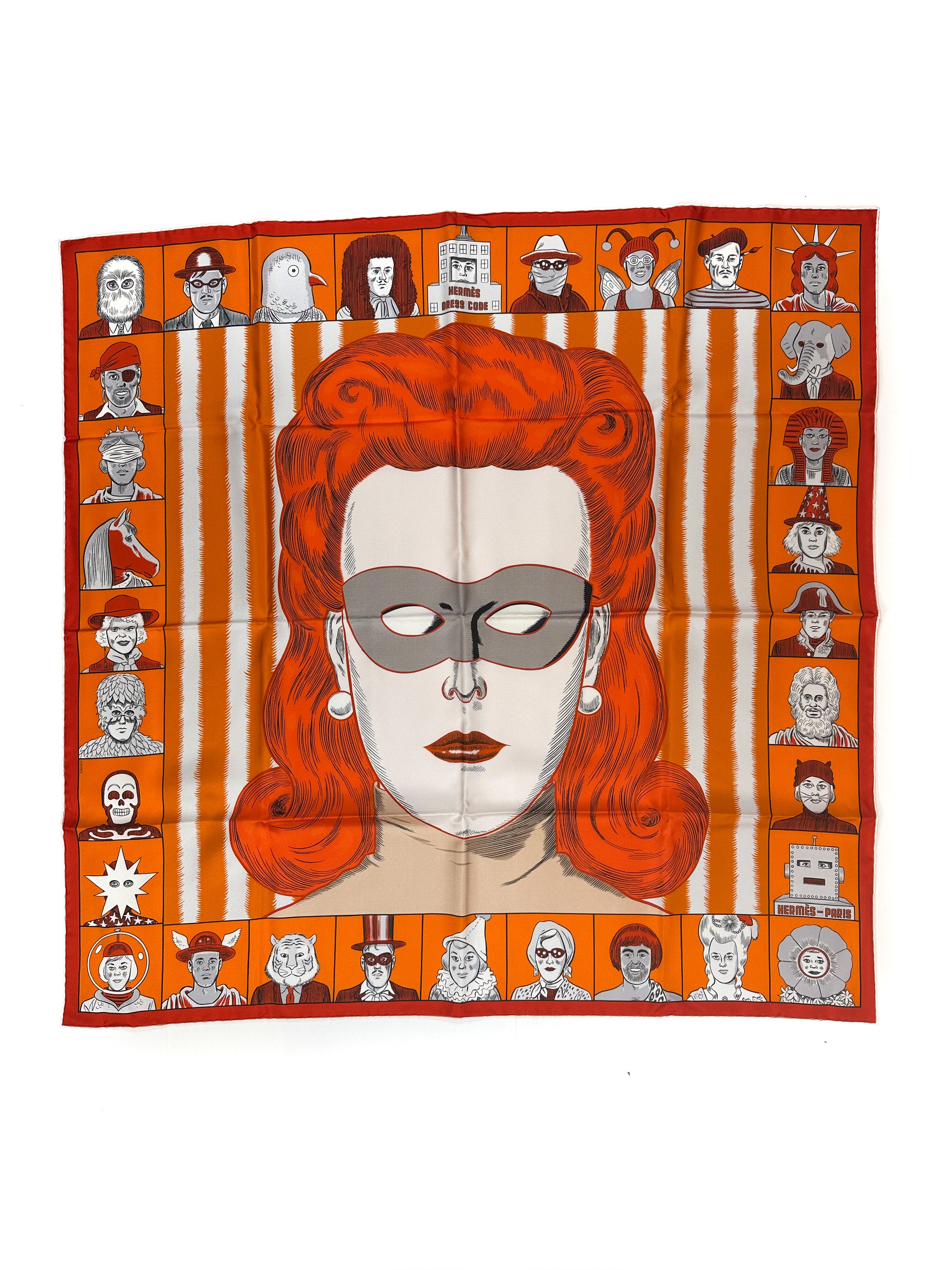 Hermès Dress Code Double Face 90