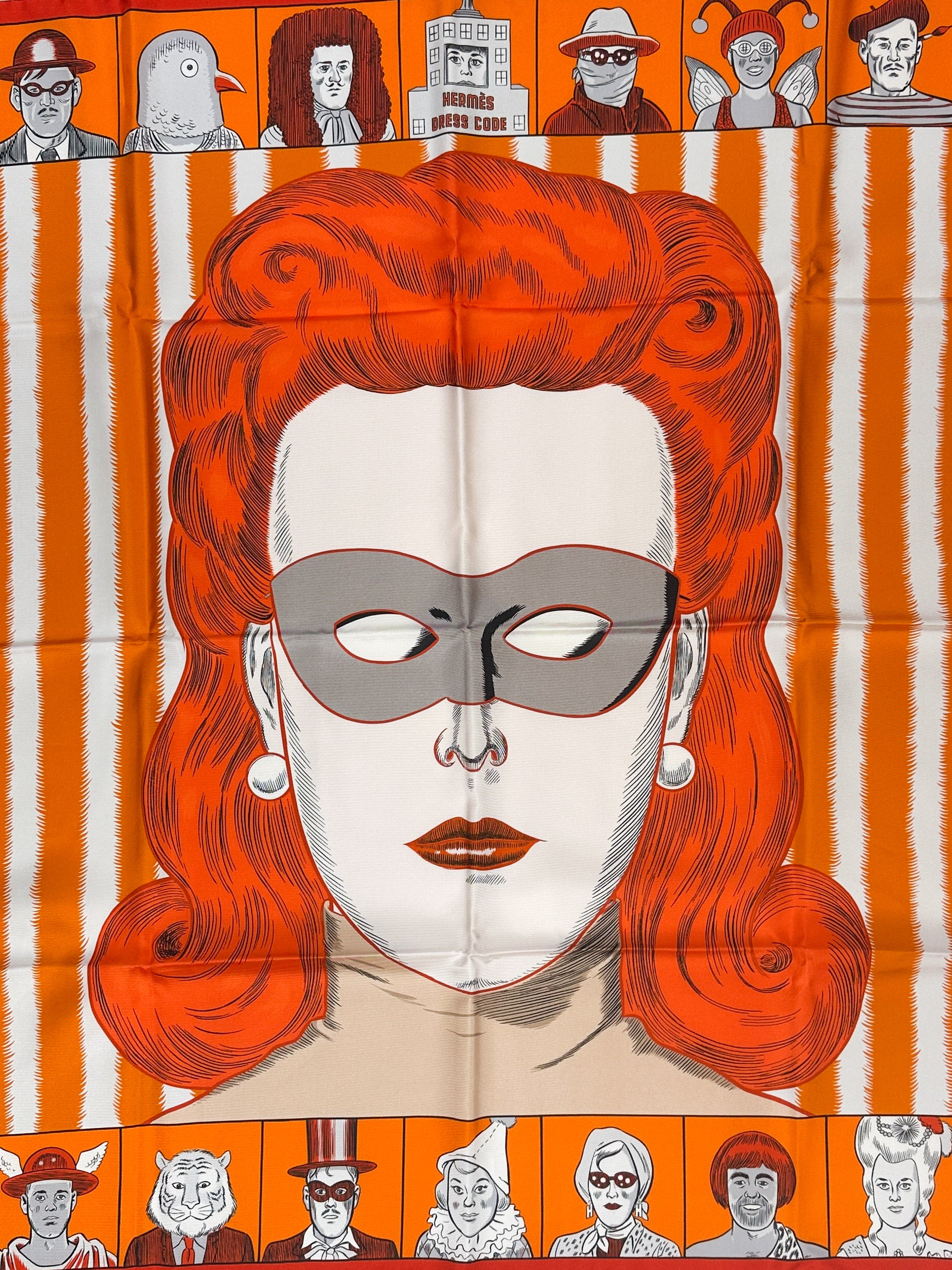 Hermès Dress Code Double Face 90