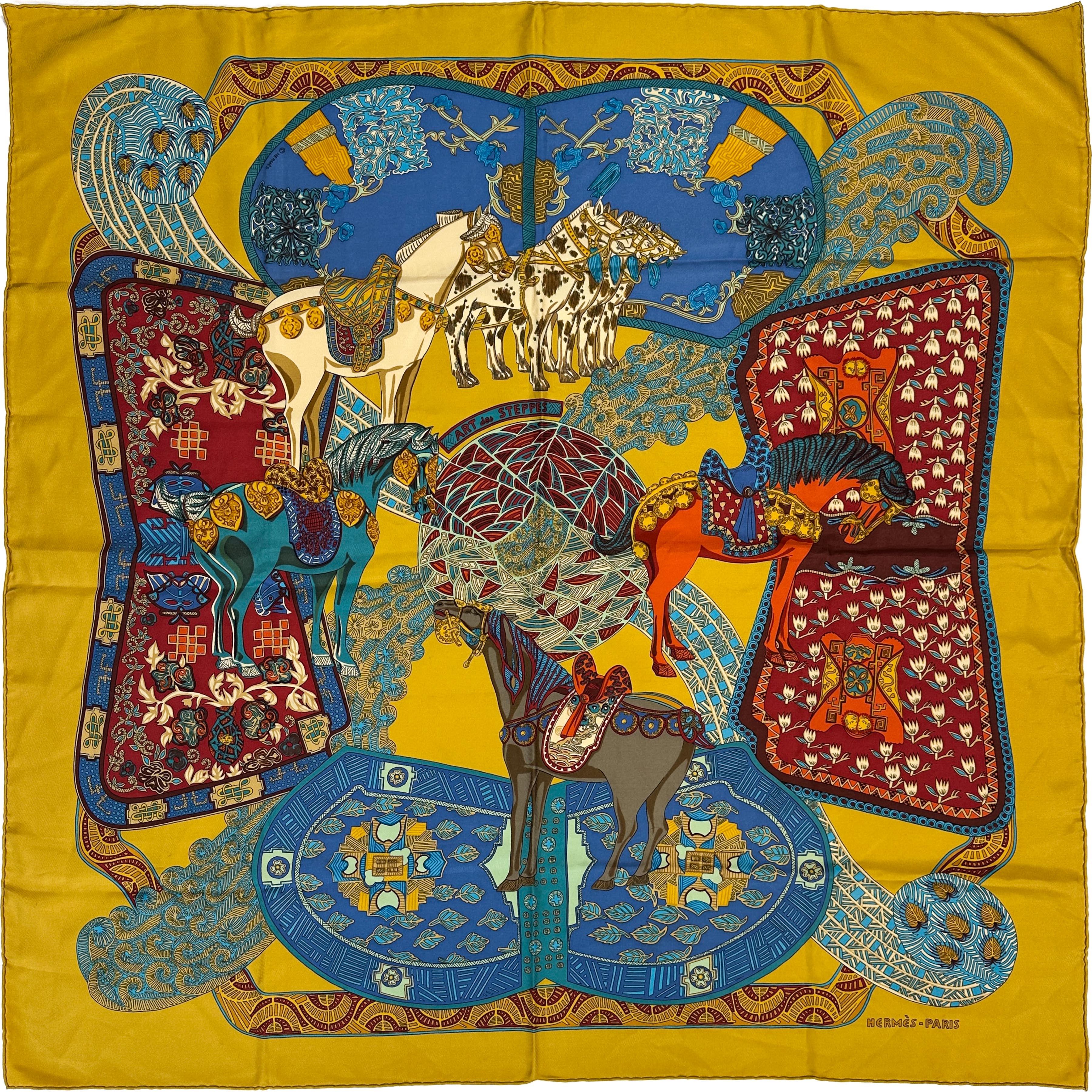 Hermès Art Des Steppes 90